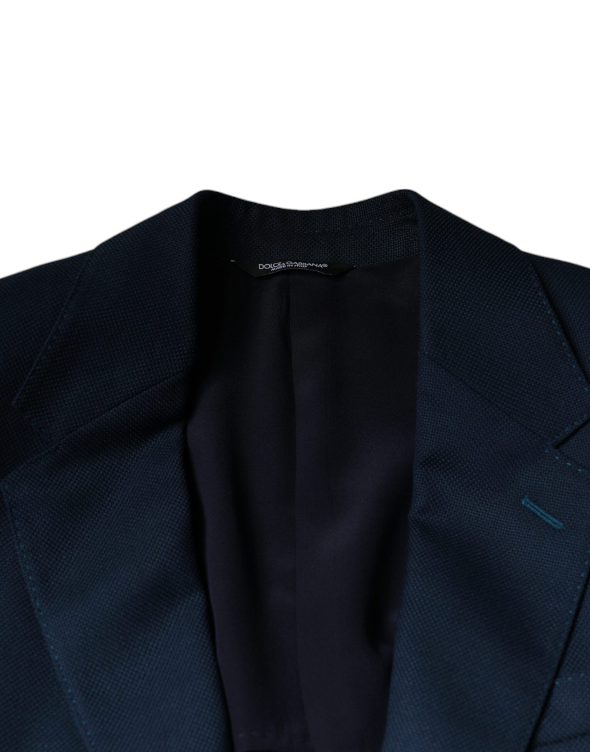 Wool Logo Single Breasted Coat Men's Blazer (Pre-Owned) - Dolce & Gabbana - Modalova