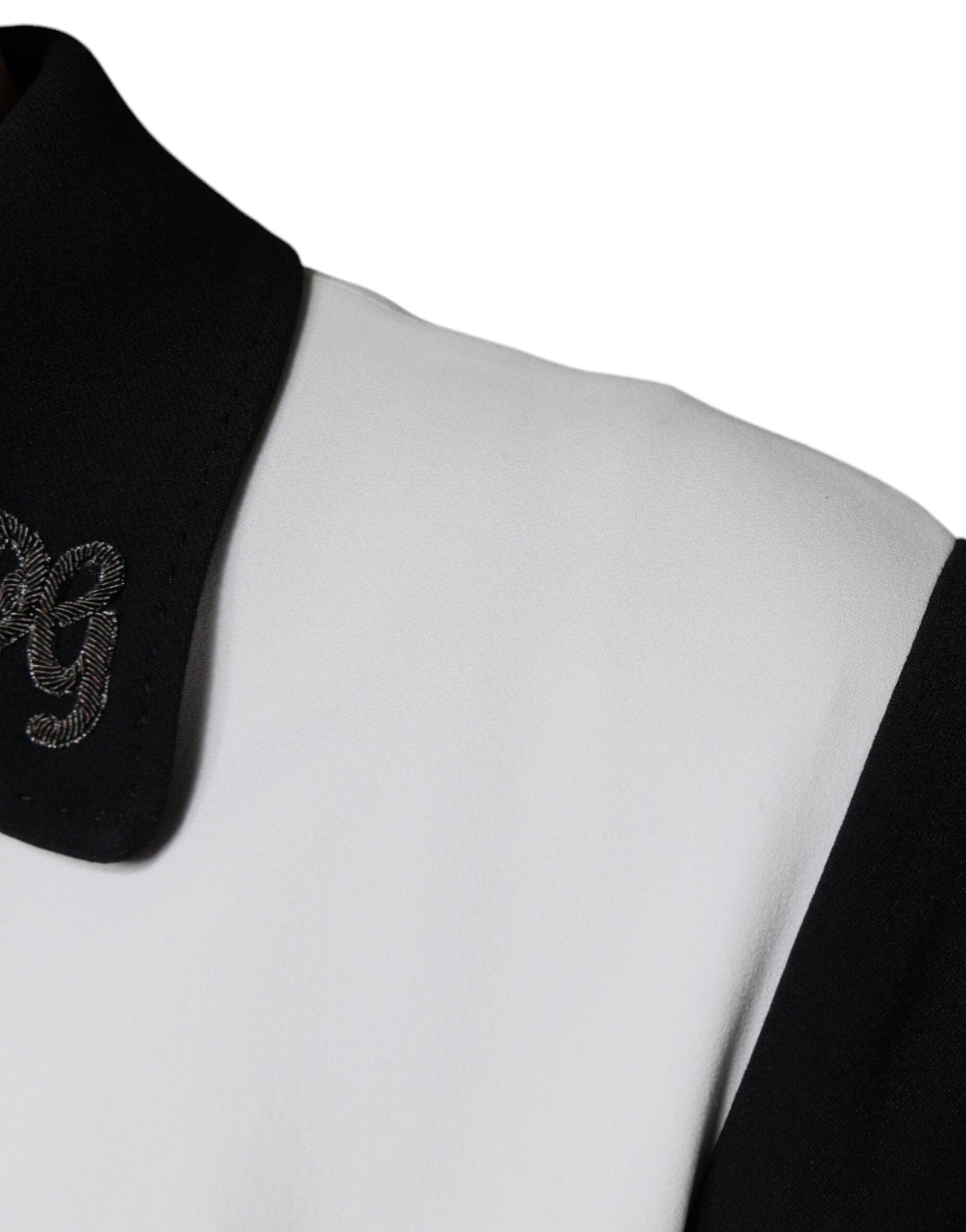 Black White DG Crown Full Zip Blouson Men's Jacket (Pre-Owned) - Dolce & Gabbana - Modalova