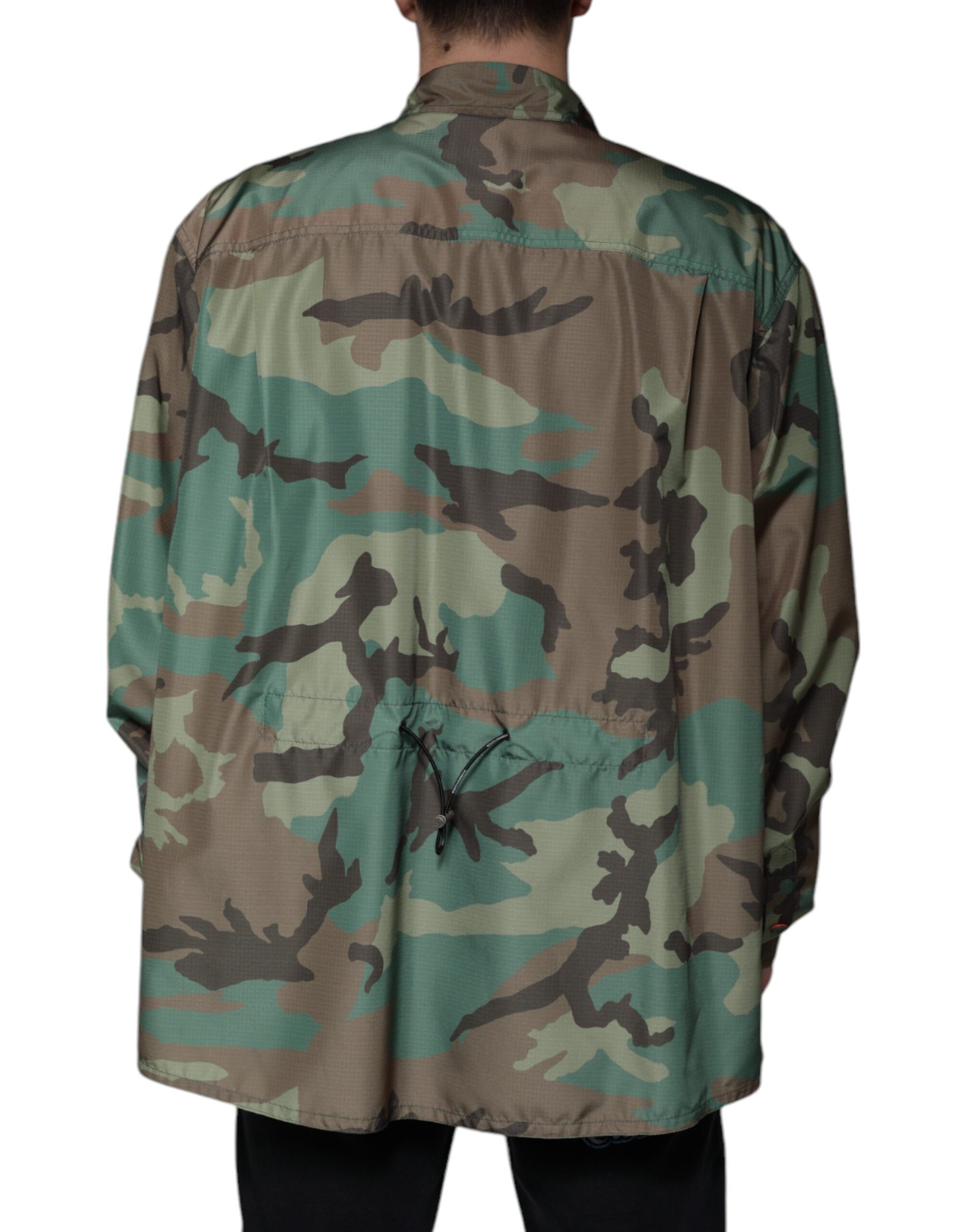 Camouflage Button Down Men's Shirt (Pre-Owned) - Dolce & Gabbana - Modalova