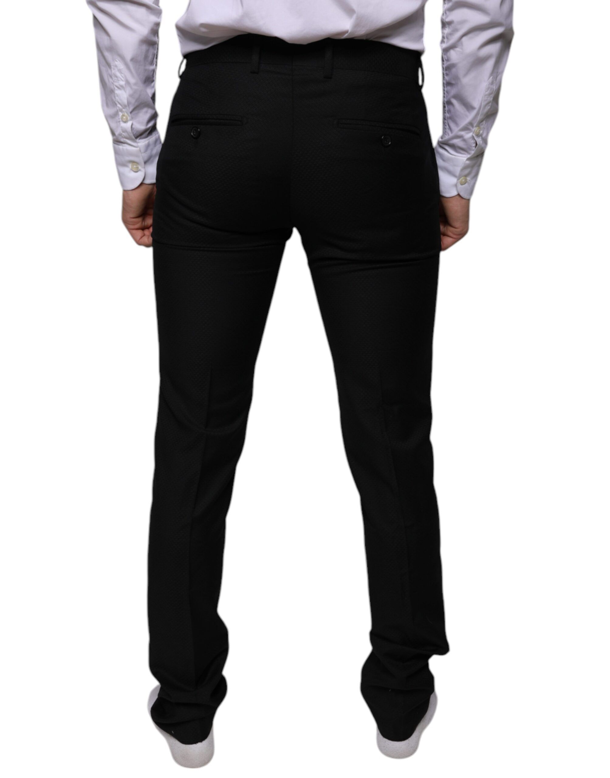 Wool Skinny Dress Formal Men's Pants - Dolce & Gabbana - Modalova
