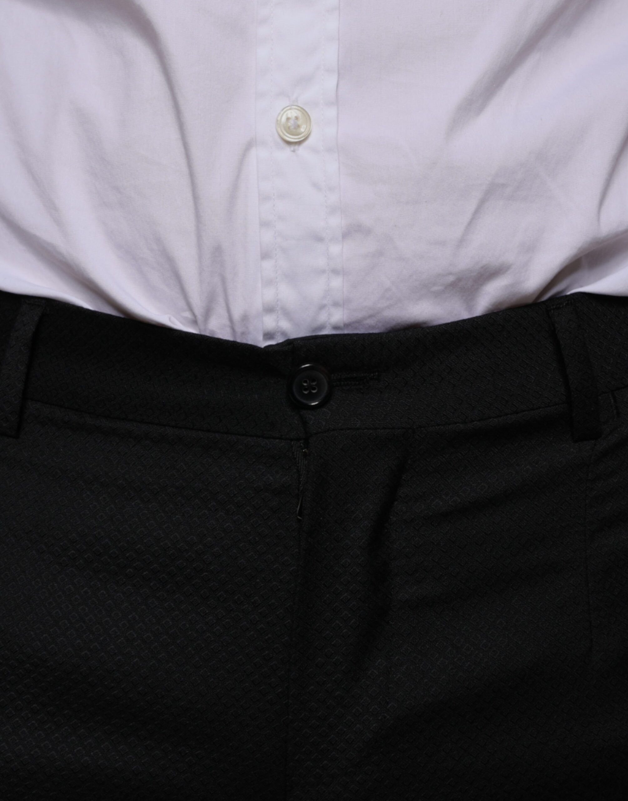 Wool Skinny Dress Formal Men's Pants - Dolce & Gabbana - Modalova