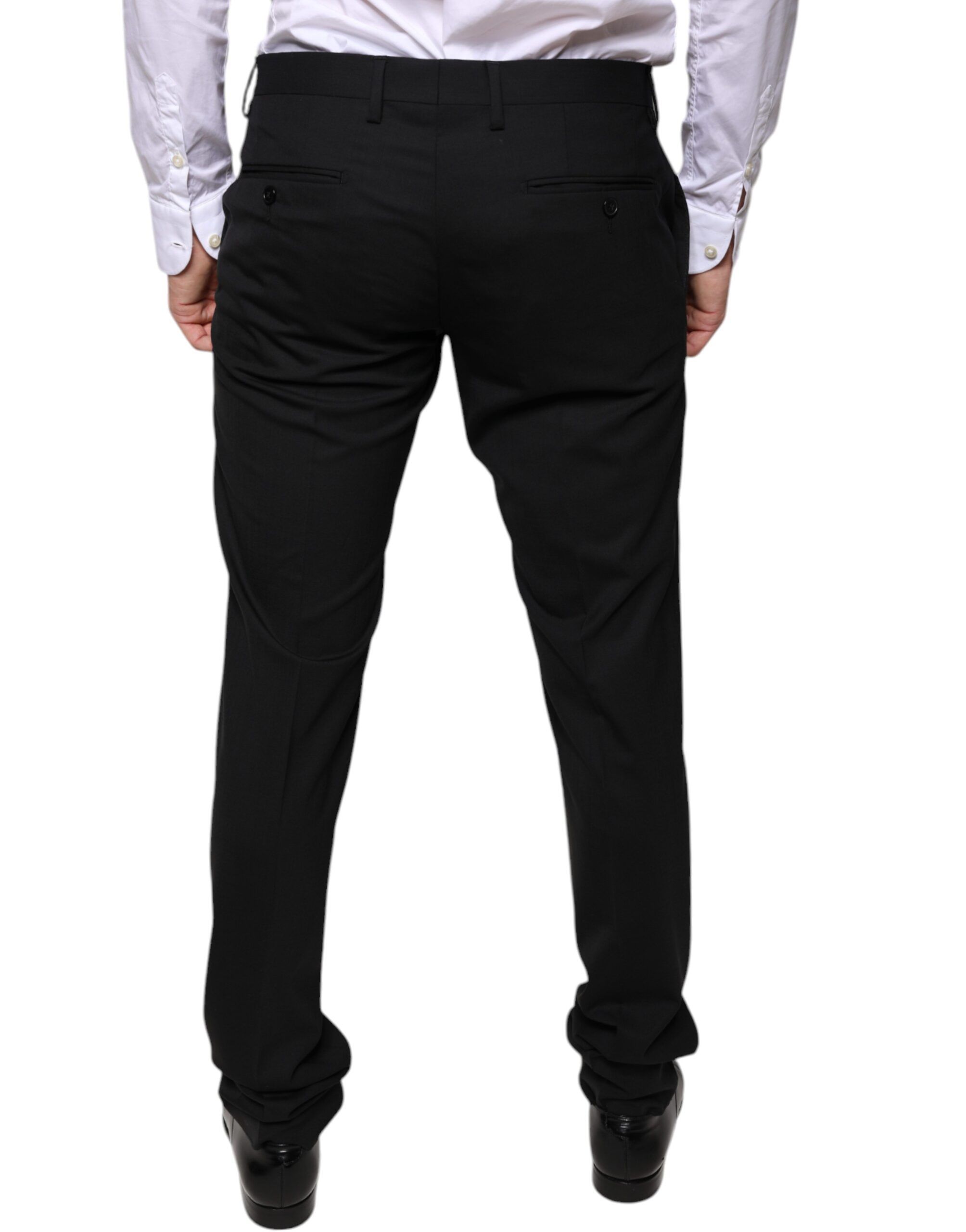 Wool Skinny Dress Formal Men's Pants - Dolce & Gabbana - Modalova