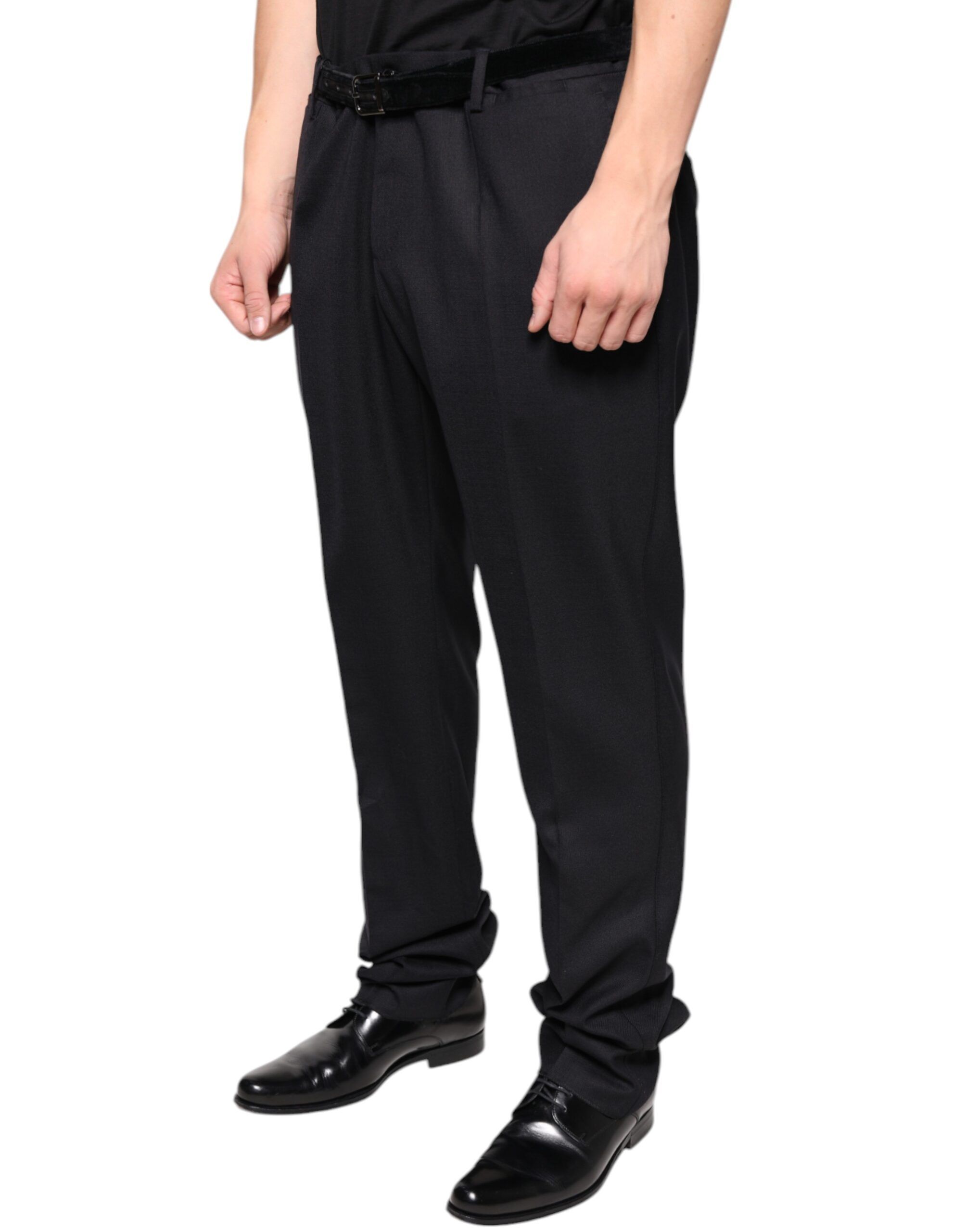 Wool Skinny Dress Formal Men's Pants - Dolce & Gabbana - Modalova