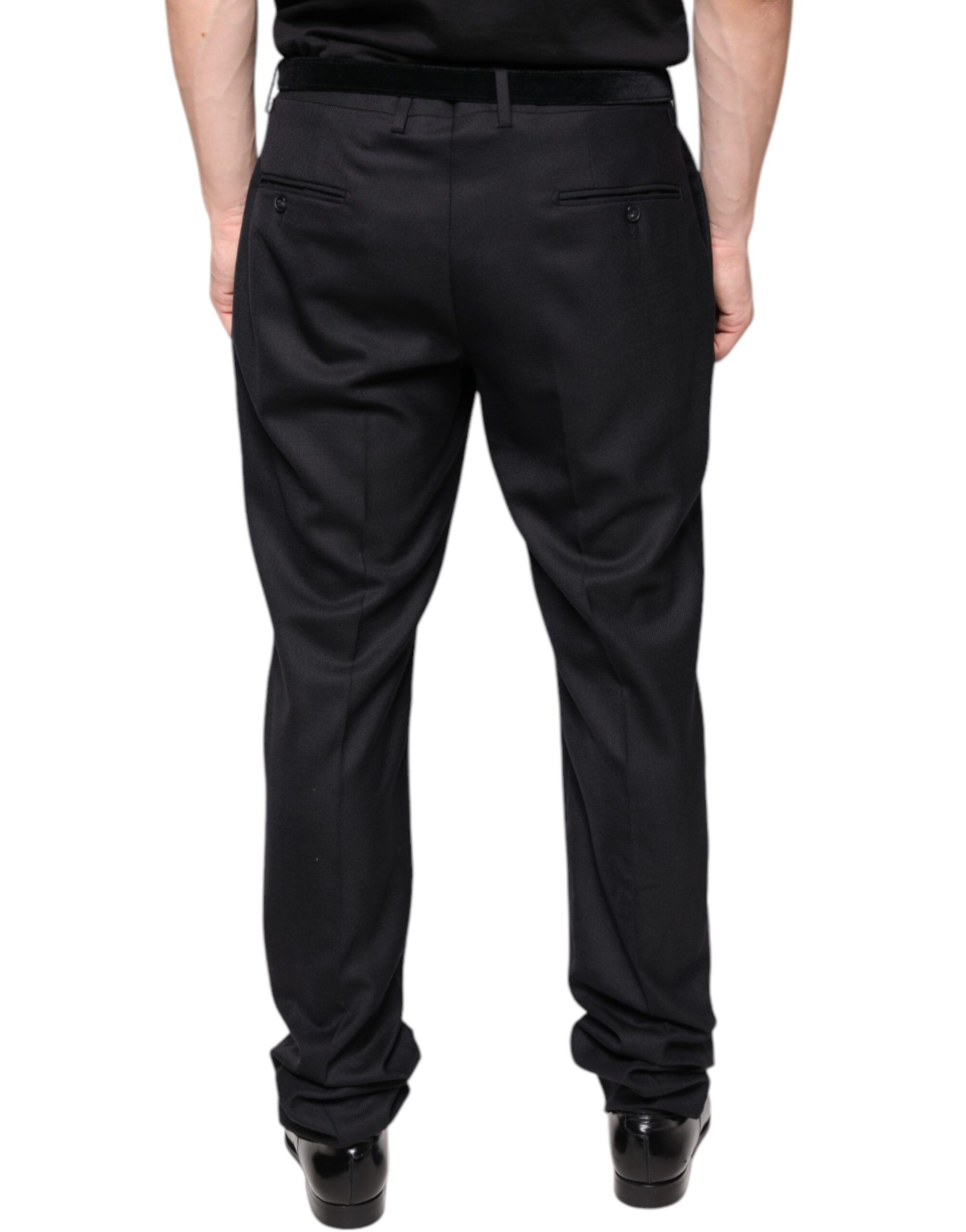 Wool Skinny Dress Formal Men's Pants - Dolce & Gabbana - Modalova