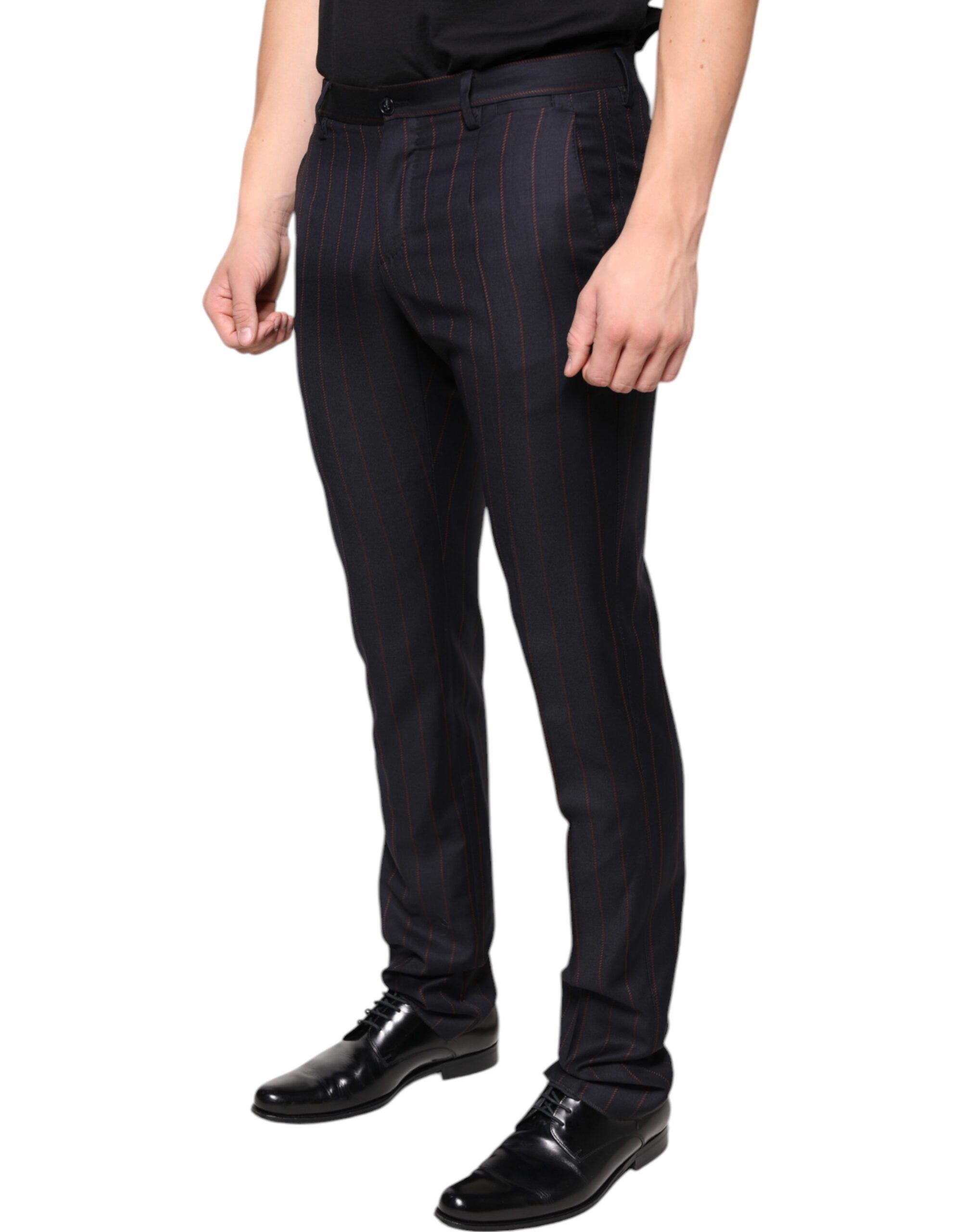 Stripes Skinny Men Dress Men's Pants - Dolce & Gabbana - Modalova