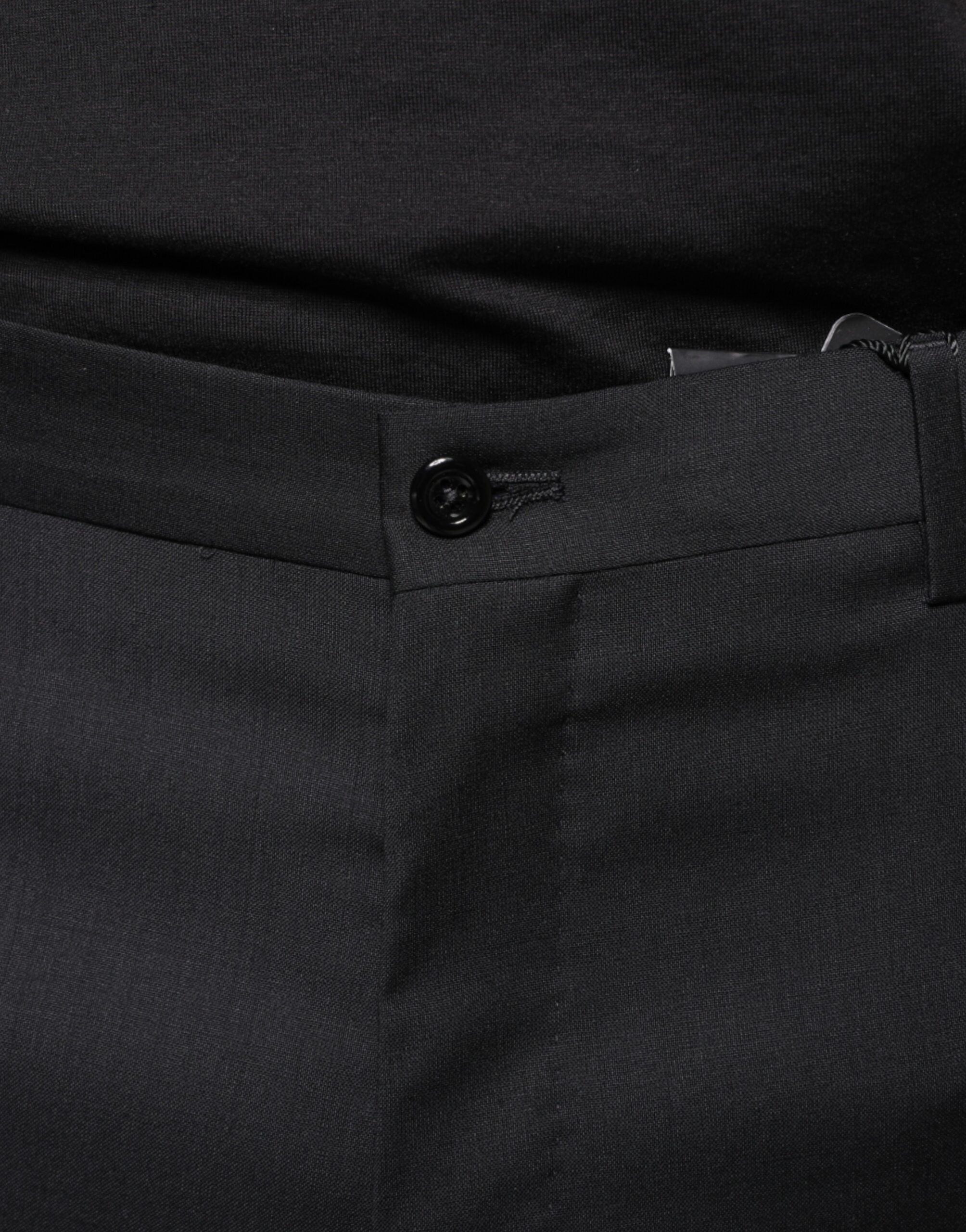 Wool Skinny Men Dress Men's Pants - Dolce & Gabbana - Modalova