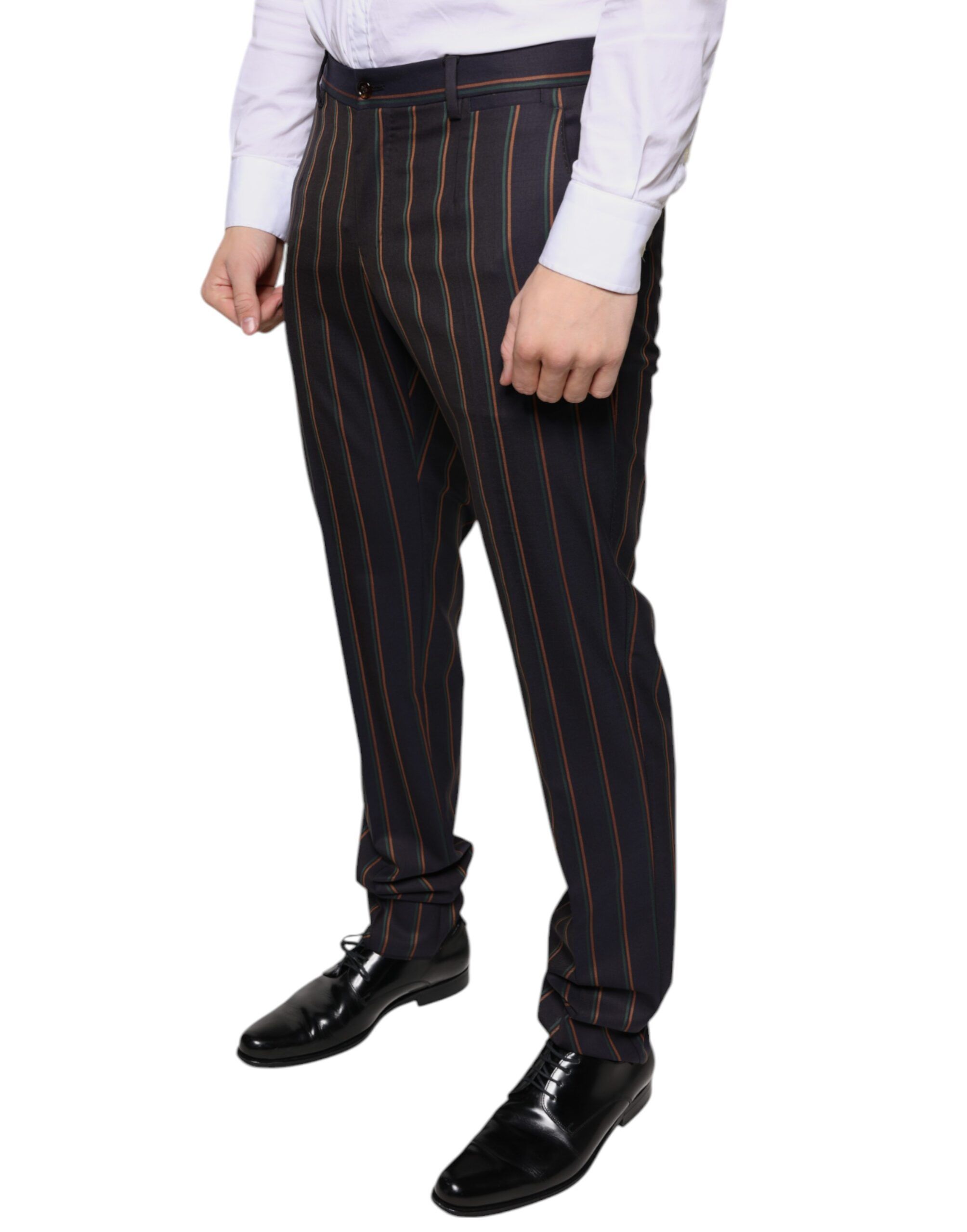 Stripes Skinny Men Dress Men's Pants - Dolce & Gabbana - Modalova