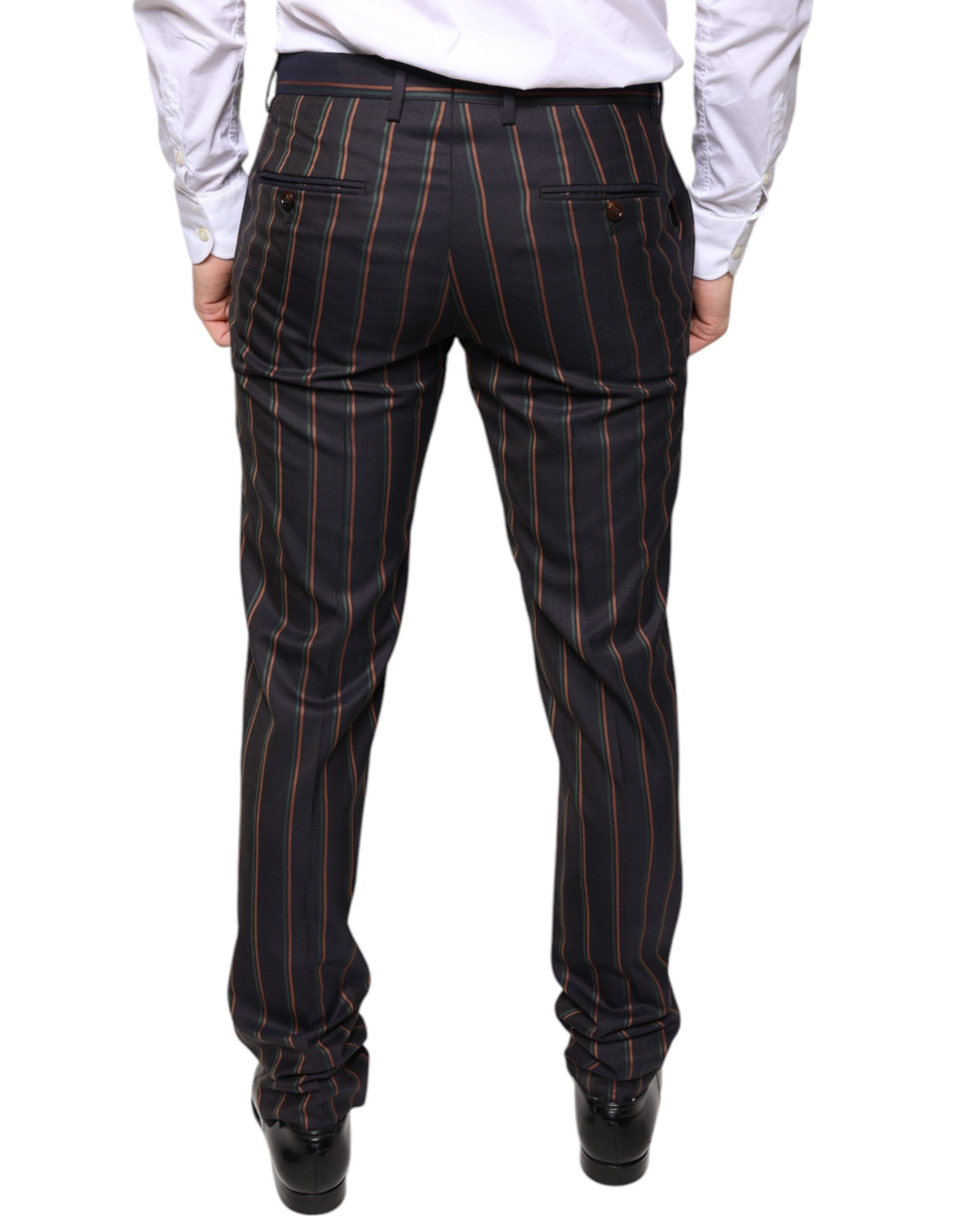 Stripes Skinny Men Dress Men's Pants - Dolce & Gabbana - Modalova