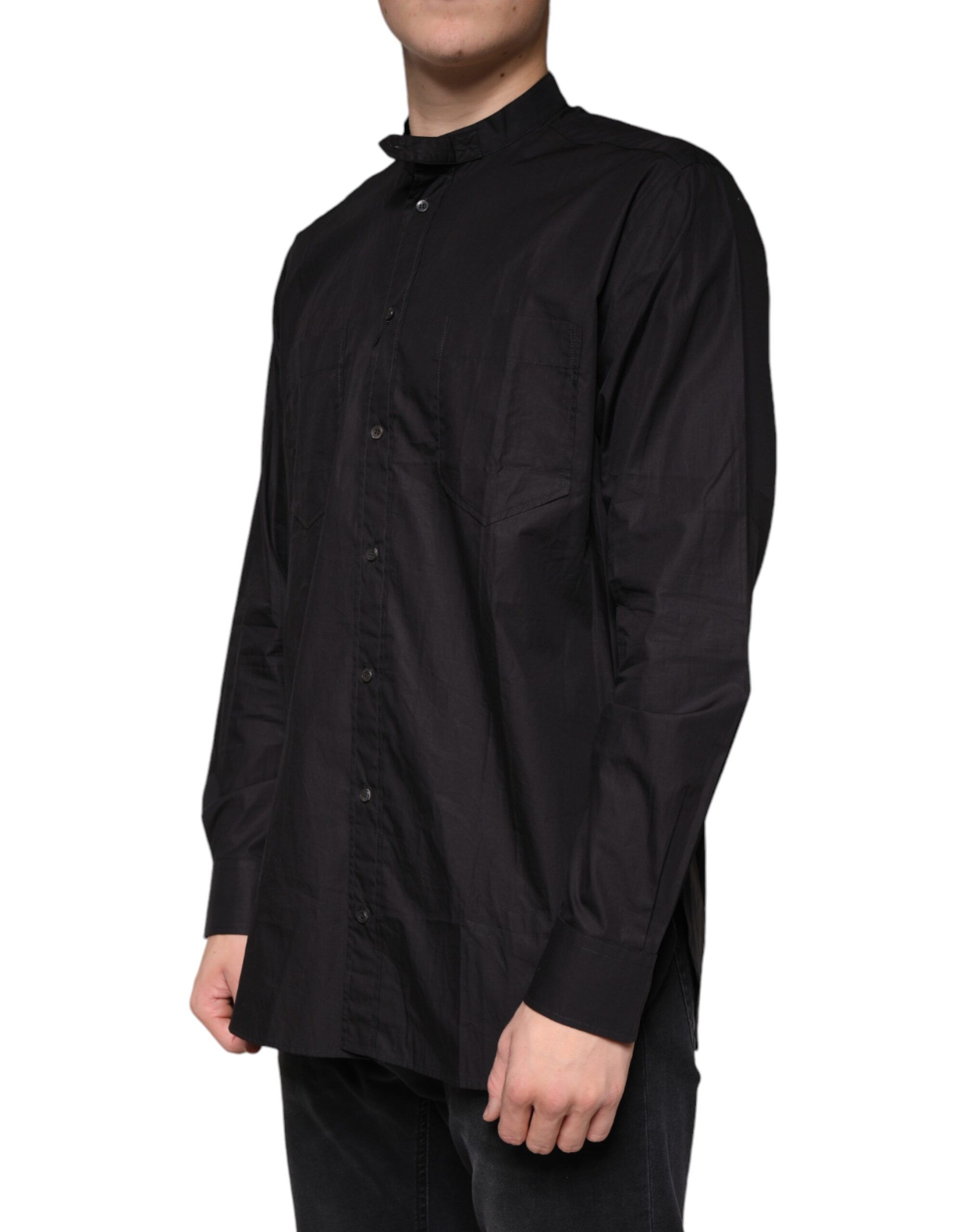 Cotton Button Down Men Casual Men's Shirt - Dolce & Gabbana - Modalova