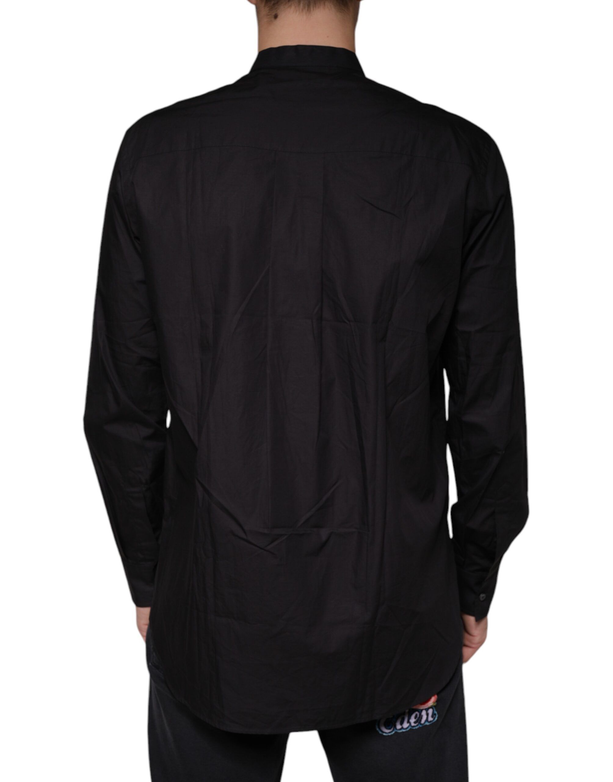 Cotton Button Down Men Casual Men's Shirt - Dolce & Gabbana - Modalova