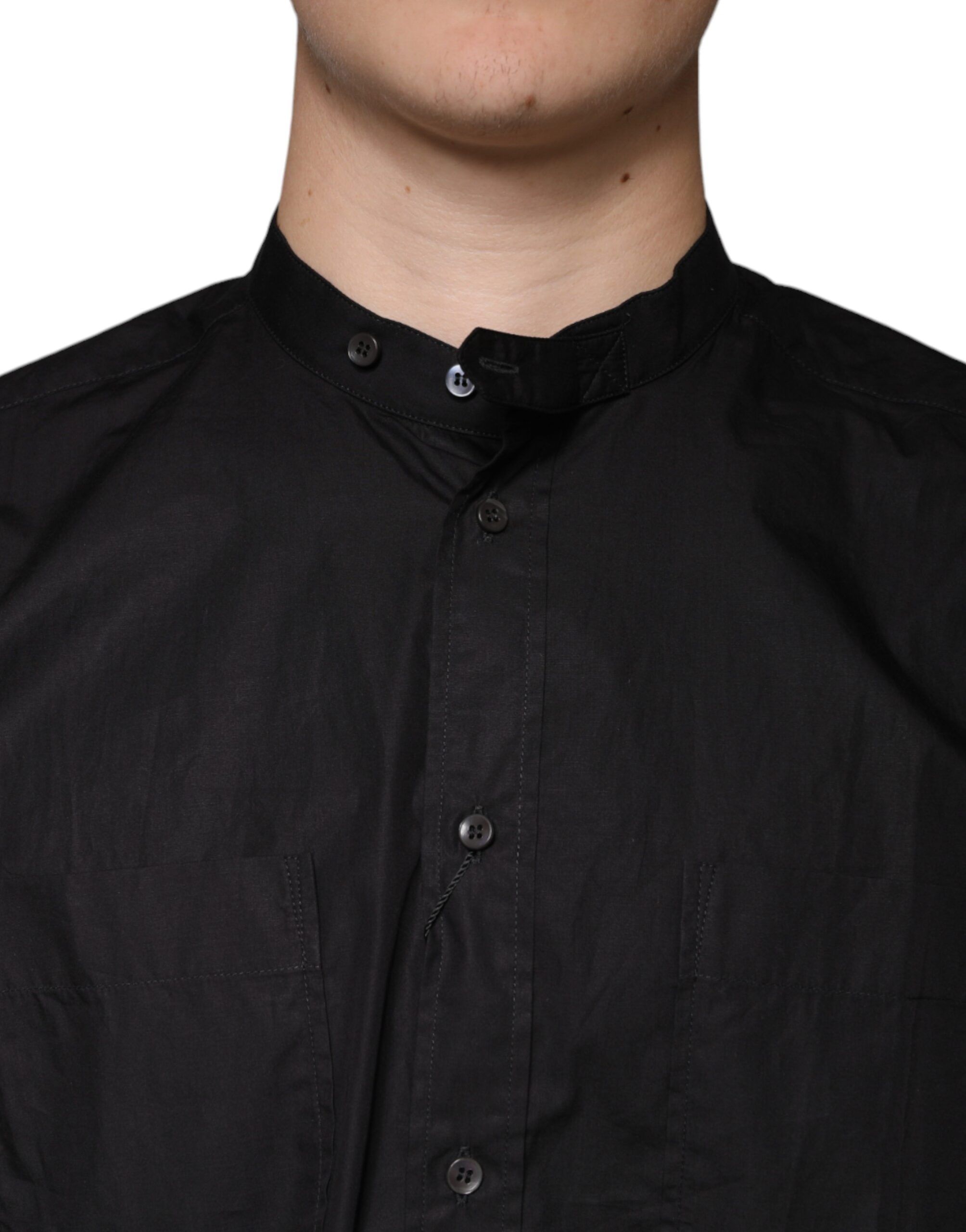 Cotton Button Down Men Casual Men's Shirt - Dolce & Gabbana - Modalova