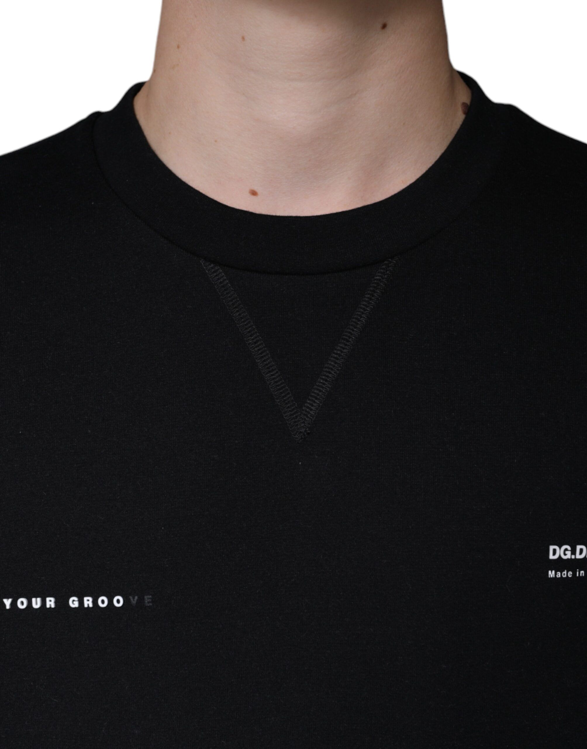 Logo Print CrewNeck Sweatshirt Men's Sweater - Dolce & Gabbana - Modalova