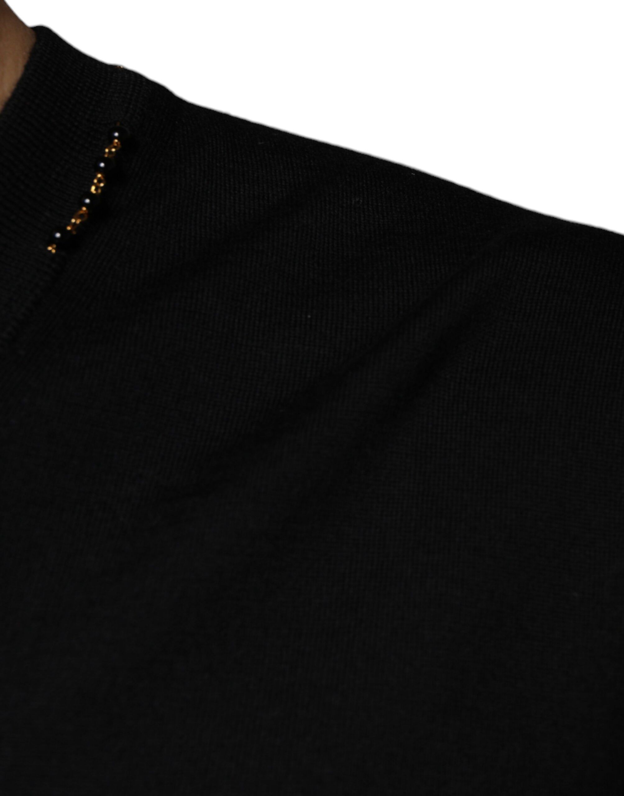 Embellished V-neck Pullover Men's Sweater - Dolce & Gabbana - Modalova