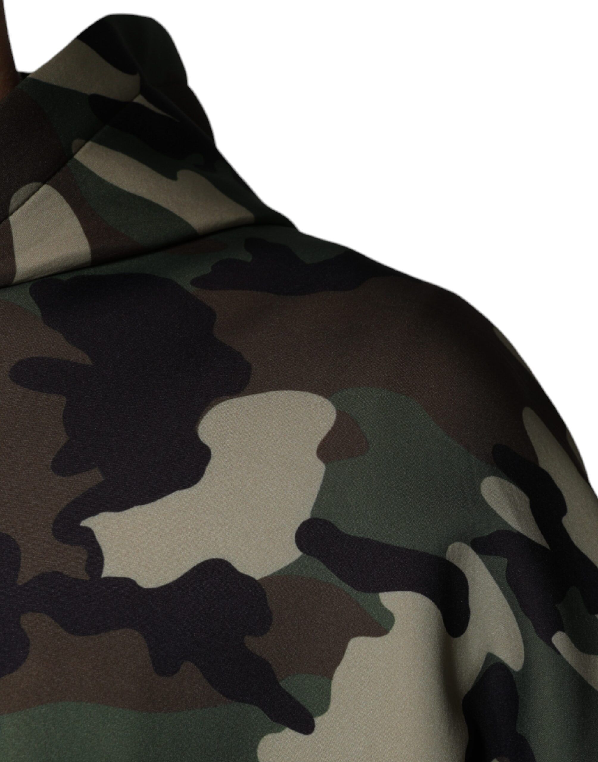 Camouflage Hooded Sweatshirt Men's Sweater - Dolce & Gabbana - Modalova