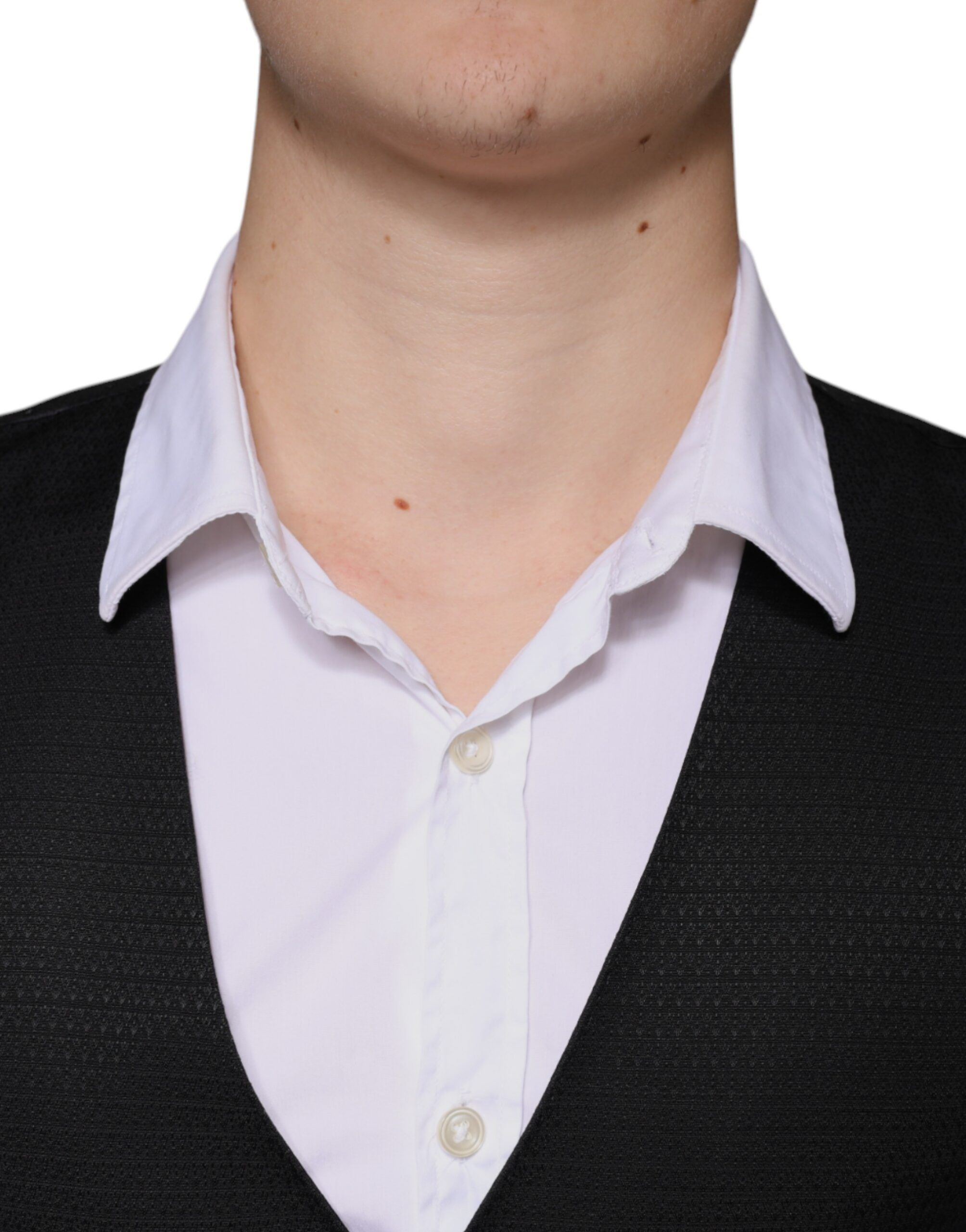 Wool Waistcoat Dress Formal Men's Vest - Dolce & Gabbana - Modalova