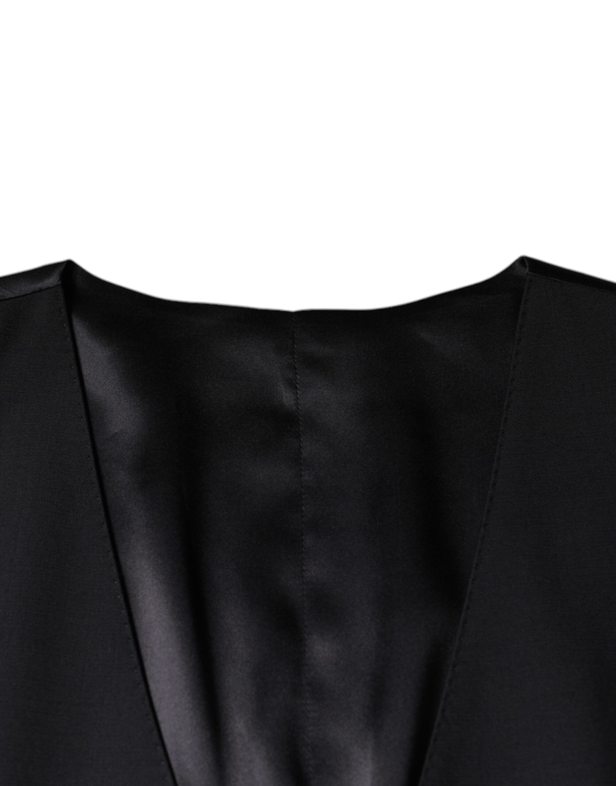 Wool Waistcoat Dress Formal Men's Vest - Dolce & Gabbana - Modalova