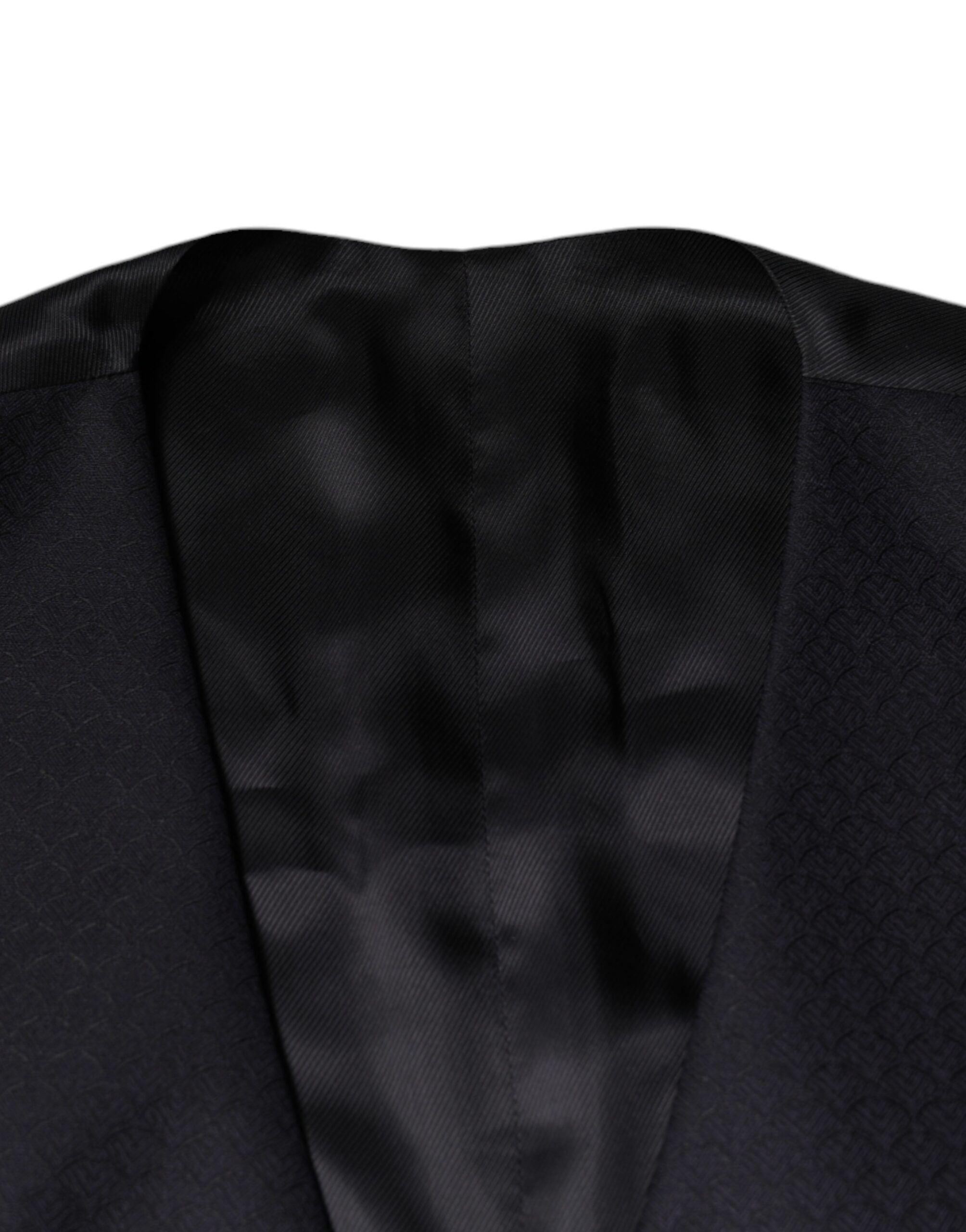 Wool Waistcoat Dress Formal Men's Vest - Dolce & Gabbana - Modalova