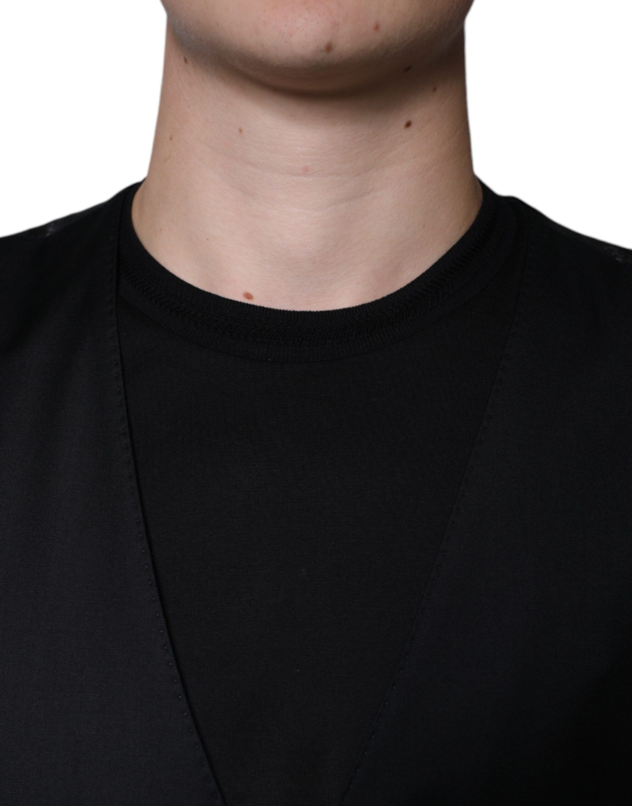 Wool Waistcoat Dress Formal Men's Vest - Dolce & Gabbana - Modalova