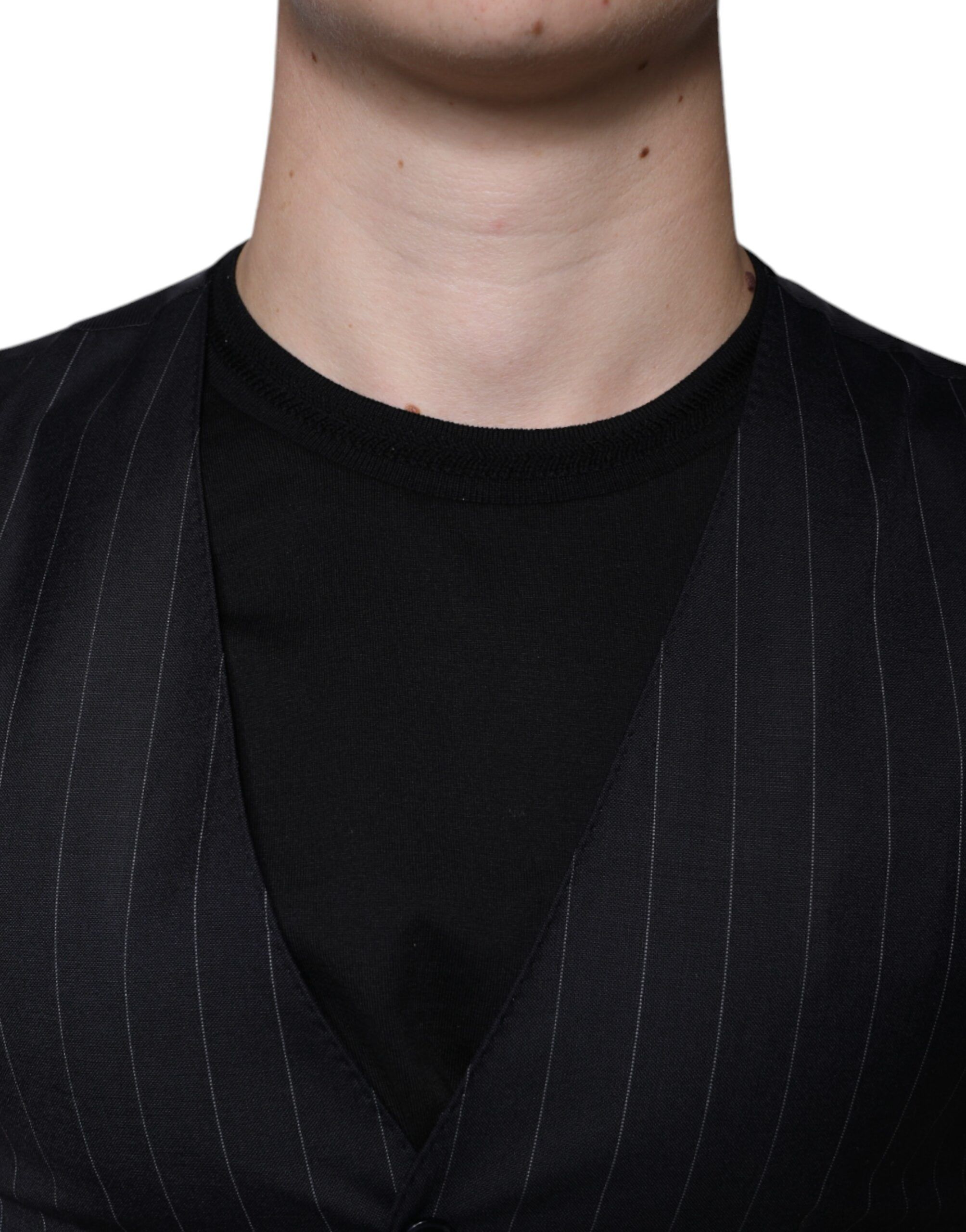 Leather Waistcoat Dress Formal Men's Vest - Dolce & Gabbana - Modalova