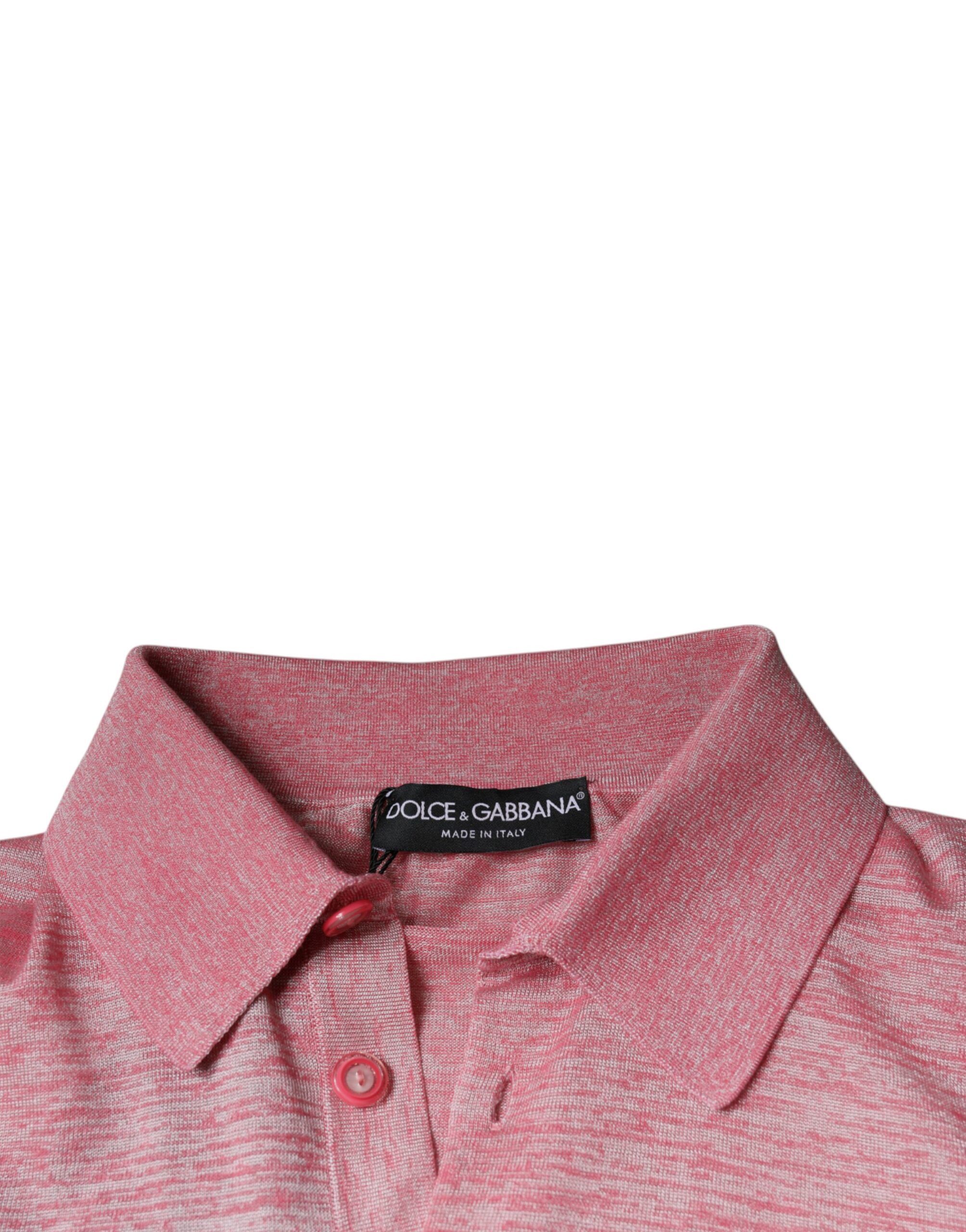Polyester Long Sleeve Men Polo Men's T-shirt - Dolce & Gabbana - Modalova