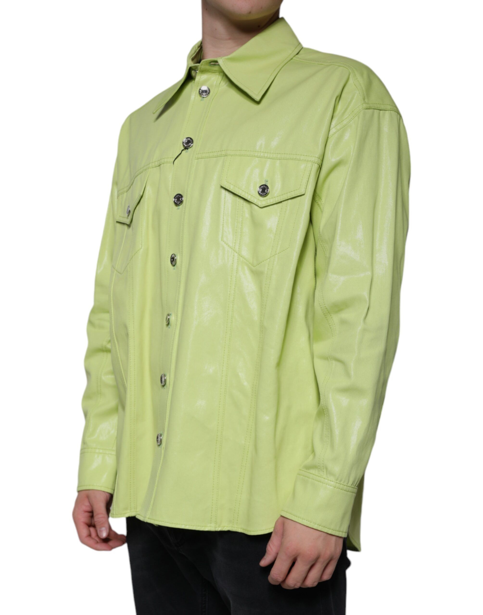 Cotton Collared Men Button Down Men's Shirt (Pre-Owned) - Dolce & Gabbana - Modalova