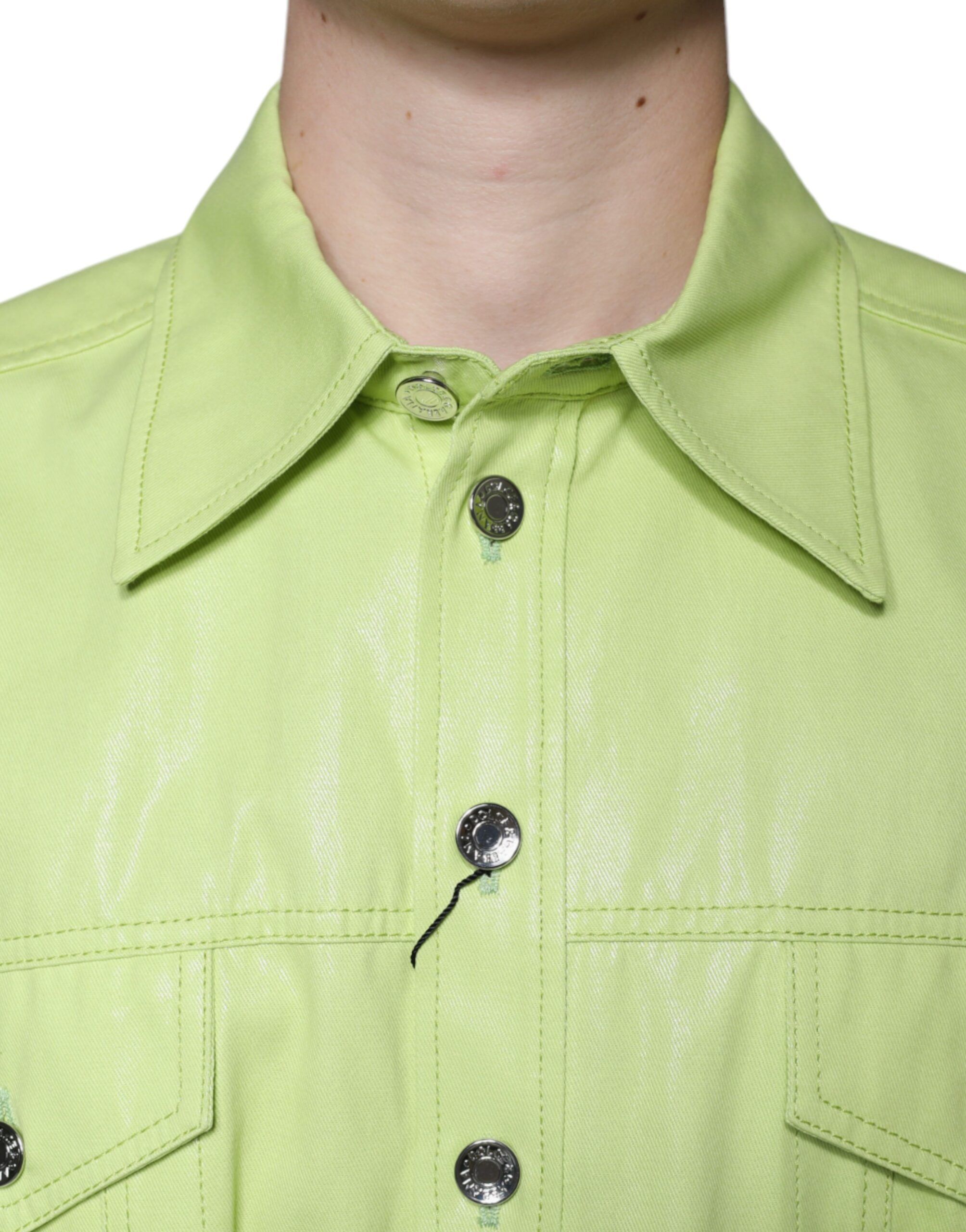Cotton Collared Men Button Down Men's Shirt (Pre-Owned) - Dolce & Gabbana - Modalova