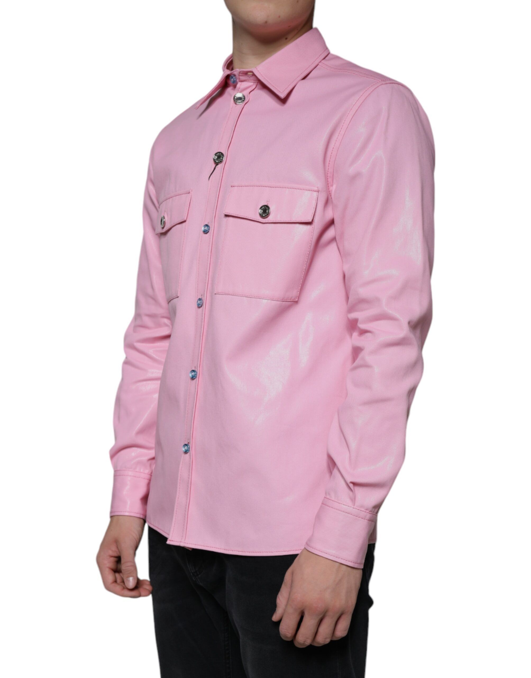 Cotton Collared Button Down Men's Shirt (Pre-Owned) - Dolce & Gabbana - Modalova