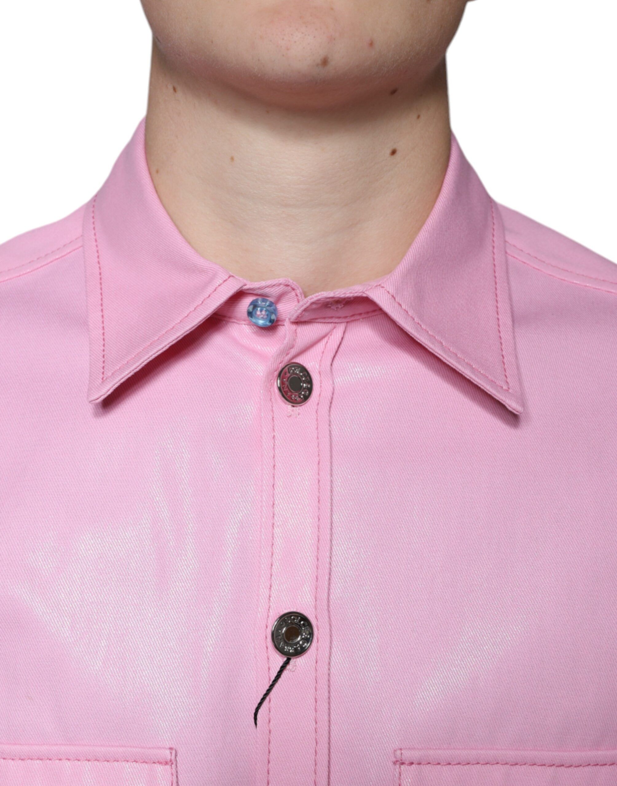 Cotton Collared Button Down Men's Shirt (Pre-Owned) - Dolce & Gabbana - Modalova