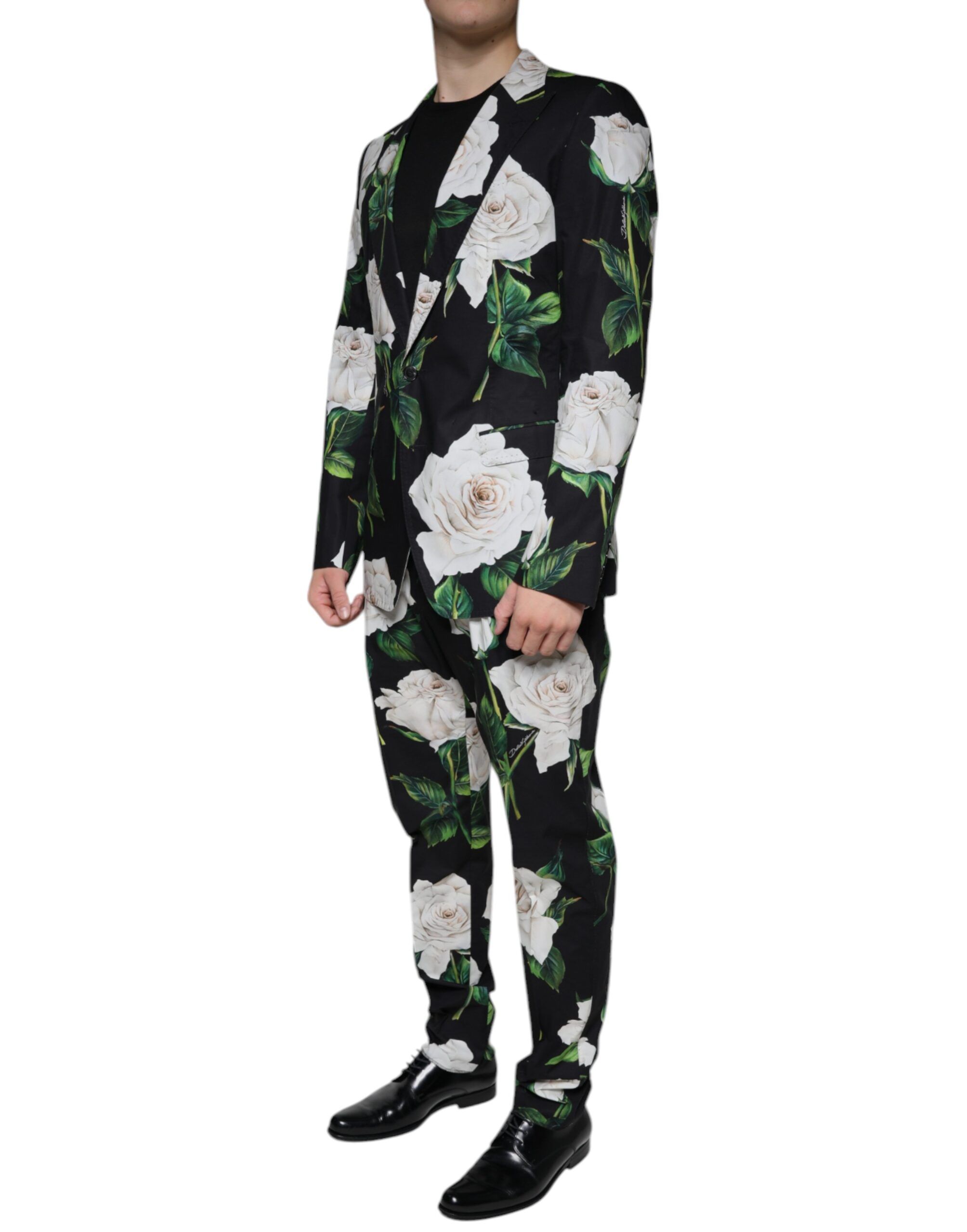 Rose Cotton Men Formal 2 Piece Men's Suit - Dolce & Gabbana - Modalova