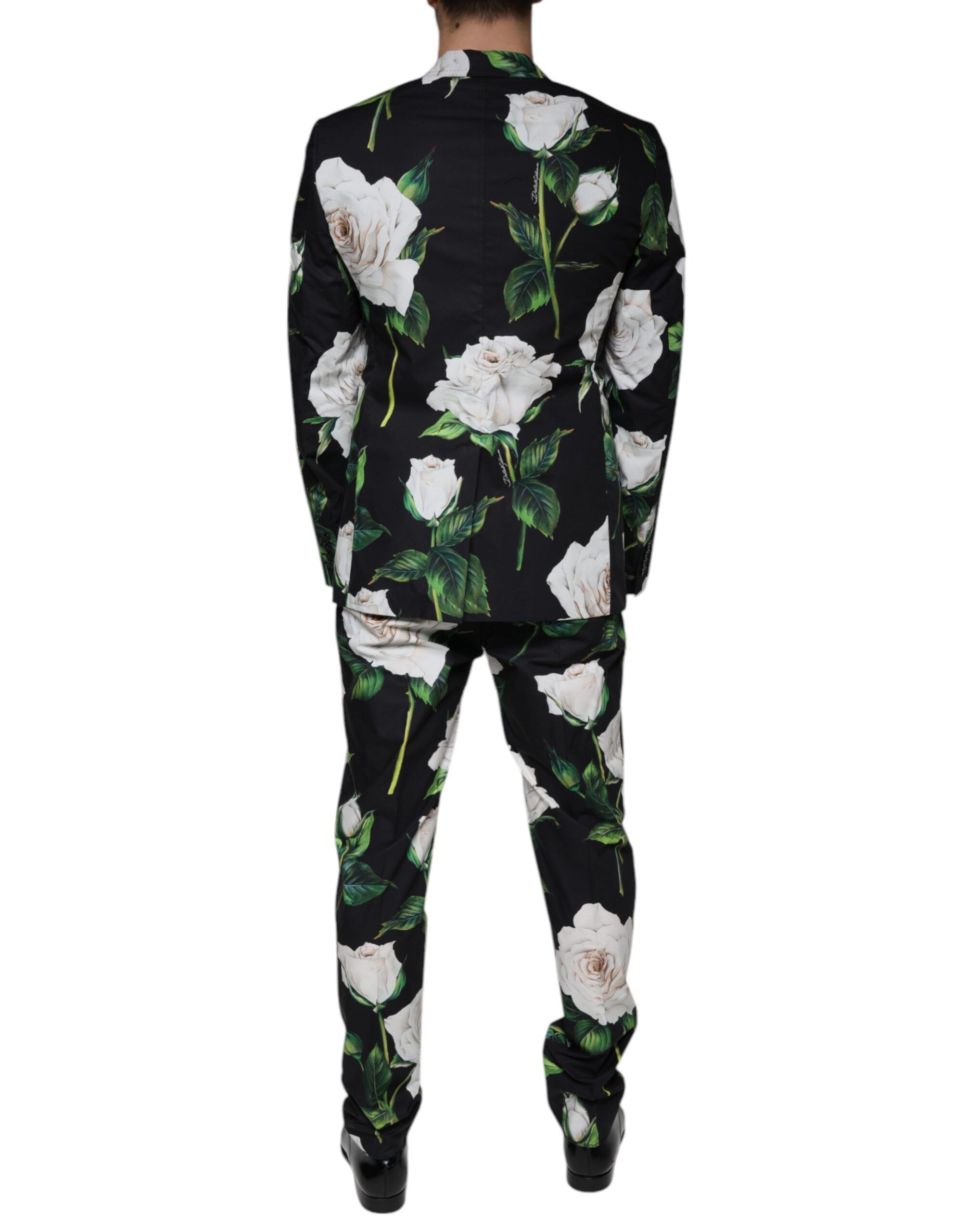 Rose Cotton Men Formal 2 Piece Men's Suit - Dolce & Gabbana - Modalova