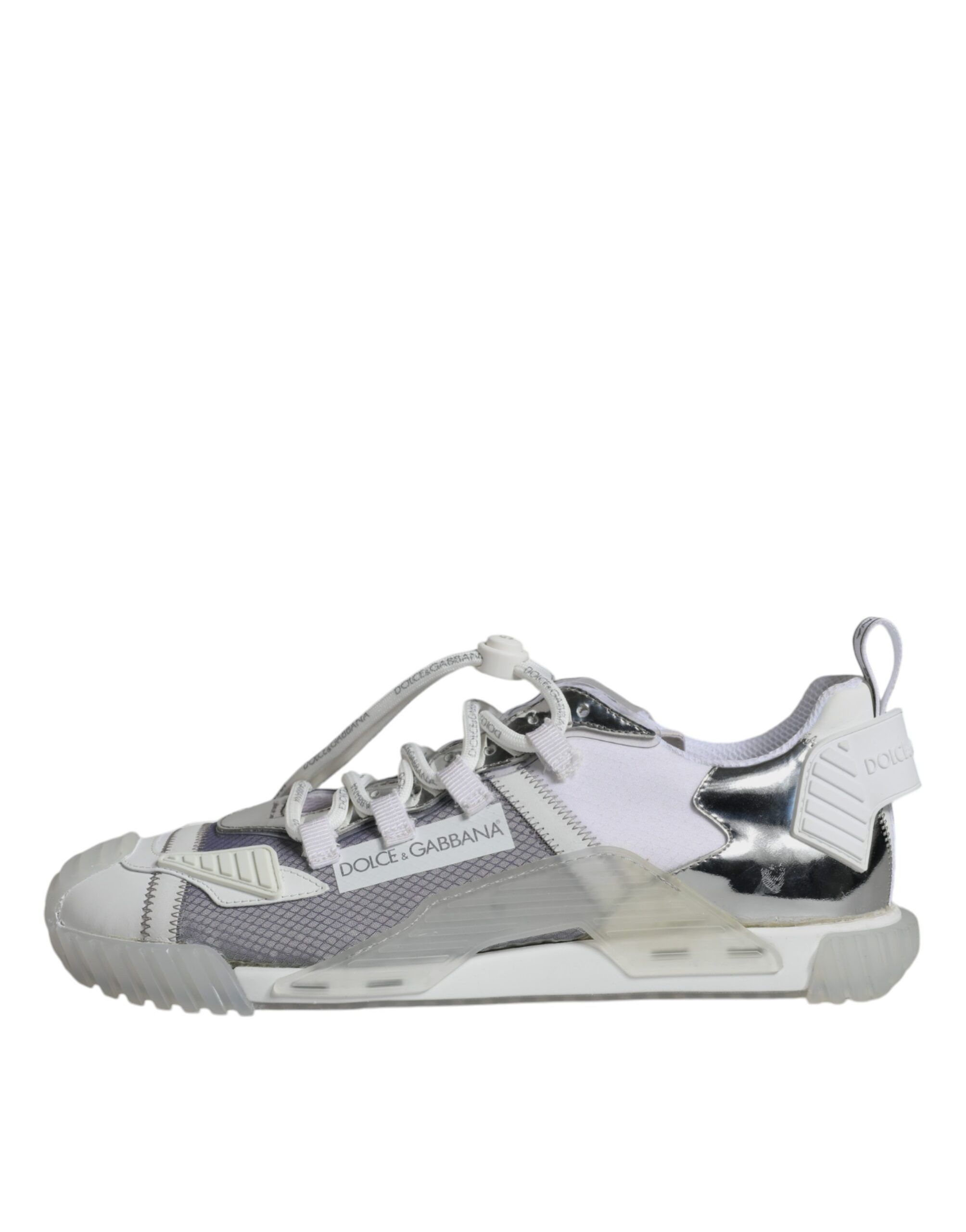 Silver Low Top NS1 Sneakers Men's Shoes - Dolce & Gabbana - Modalova