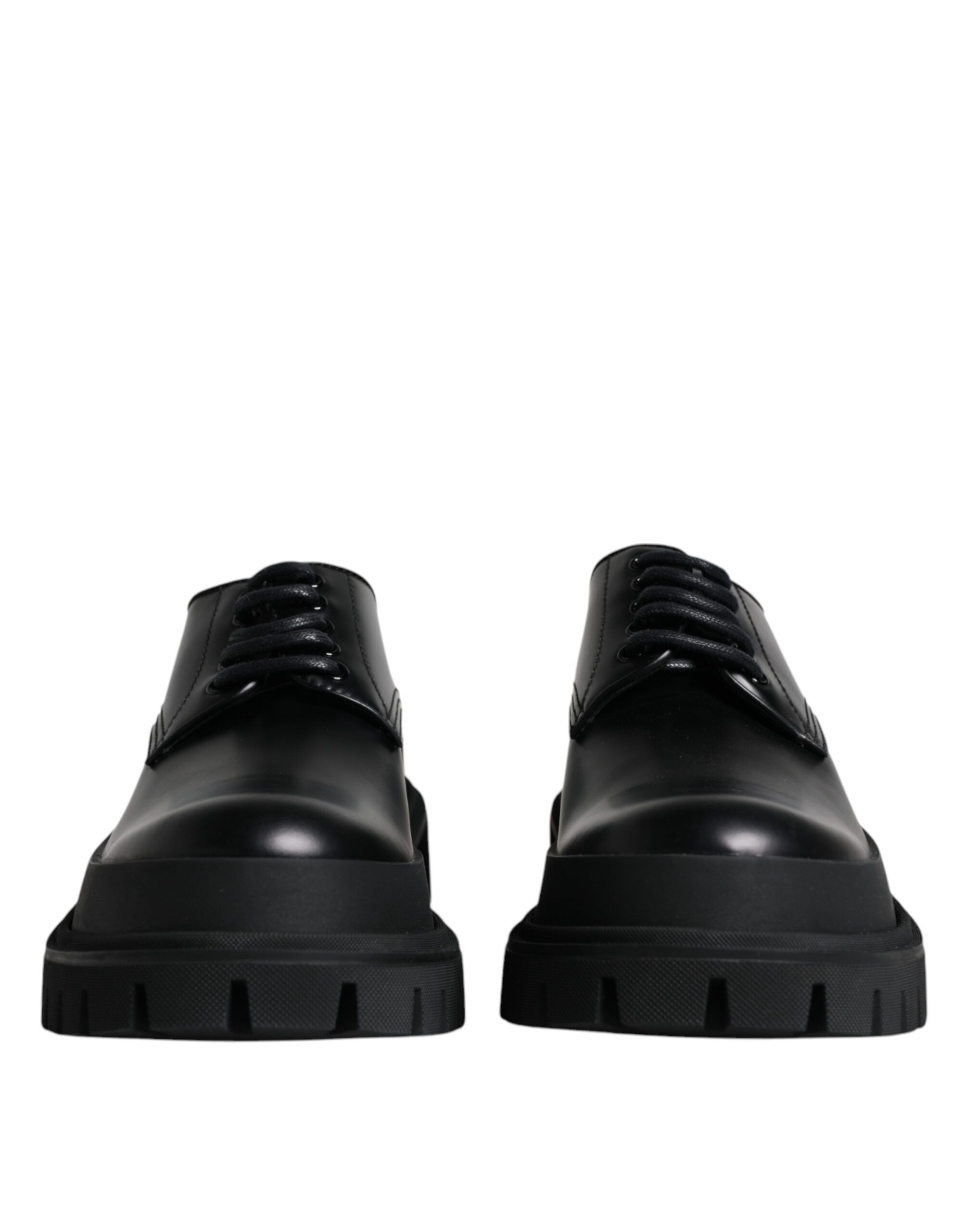 Leather Lace Up Trekking Dress Men's Shoes - Dolce & Gabbana - Modalova