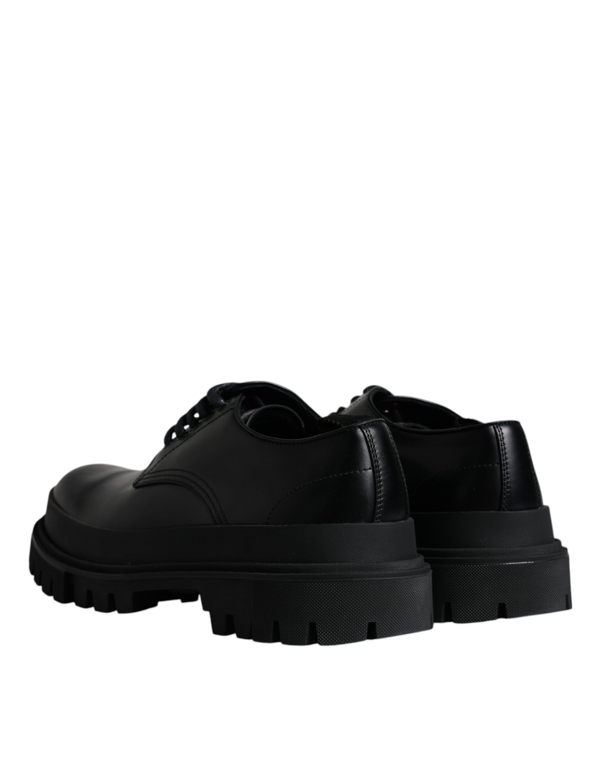 Leather Lace Up Trekking Dress Men's Shoes - Dolce & Gabbana - Modalova