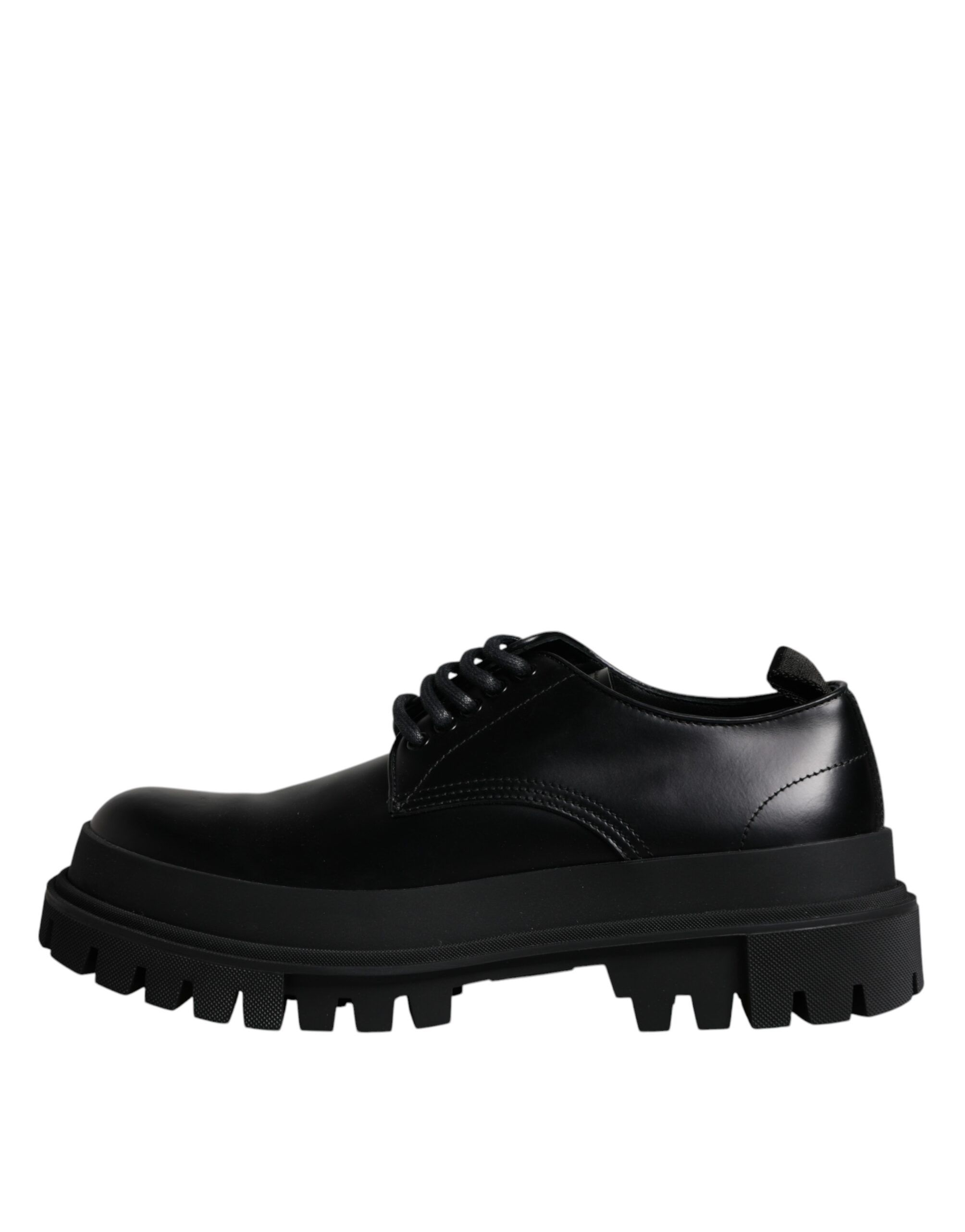 Leather Lace Up Trekking Dress Men's Shoes - Dolce & Gabbana - Modalova