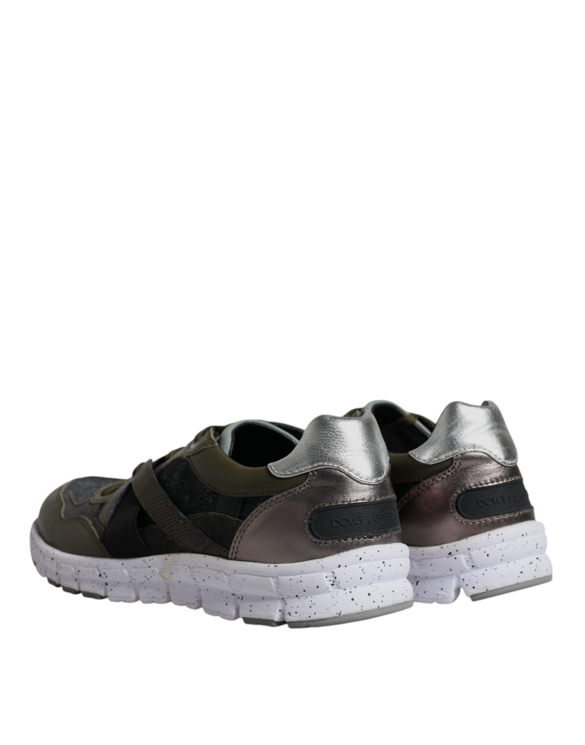 Canvas Leather Low Top Sneaker Men's Shoes (Pre-Owned) - Dolce & Gabbana - Modalova