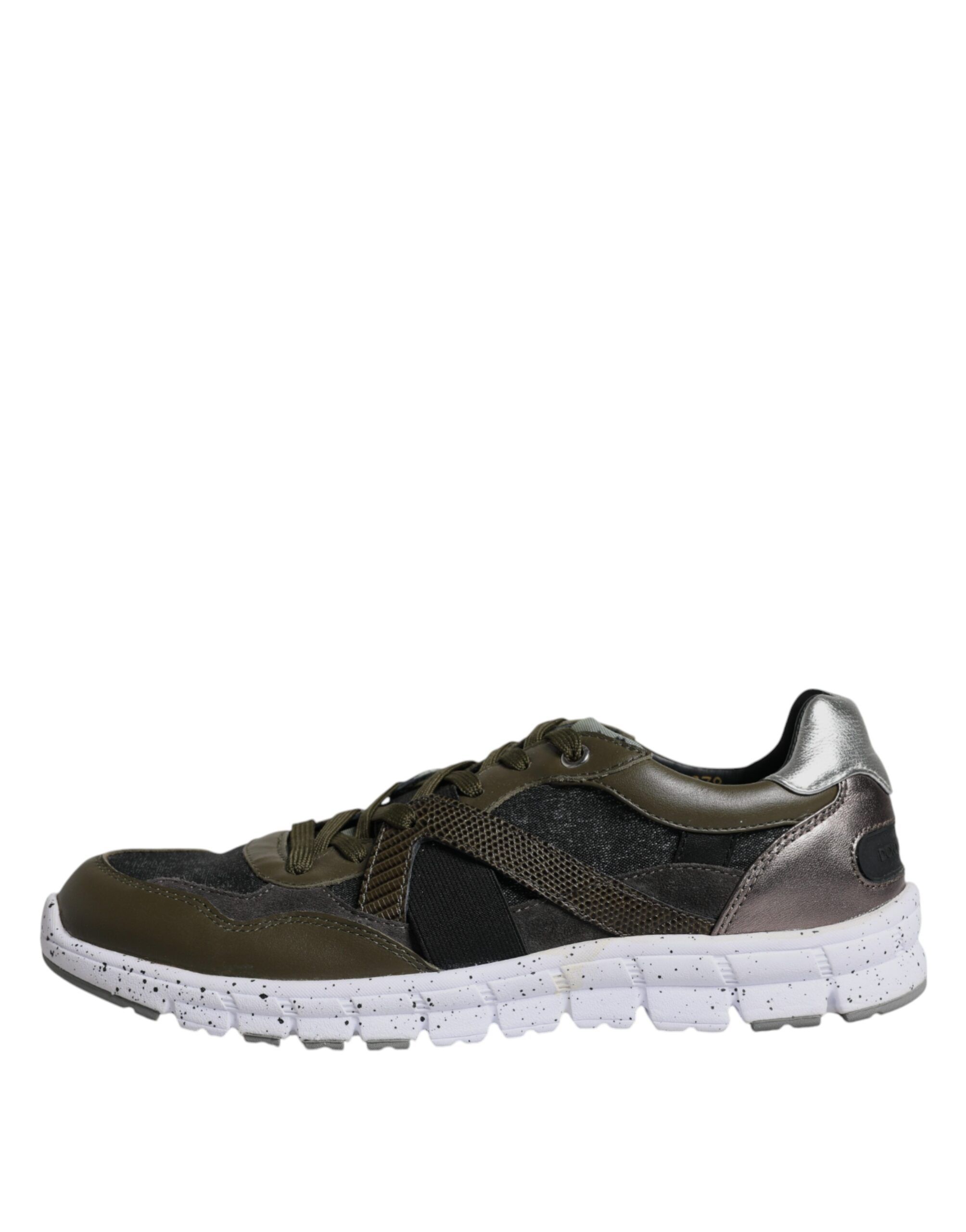 Canvas Leather Low Top Sneaker Men's Shoes (Pre-Owned) - Dolce & Gabbana - Modalova