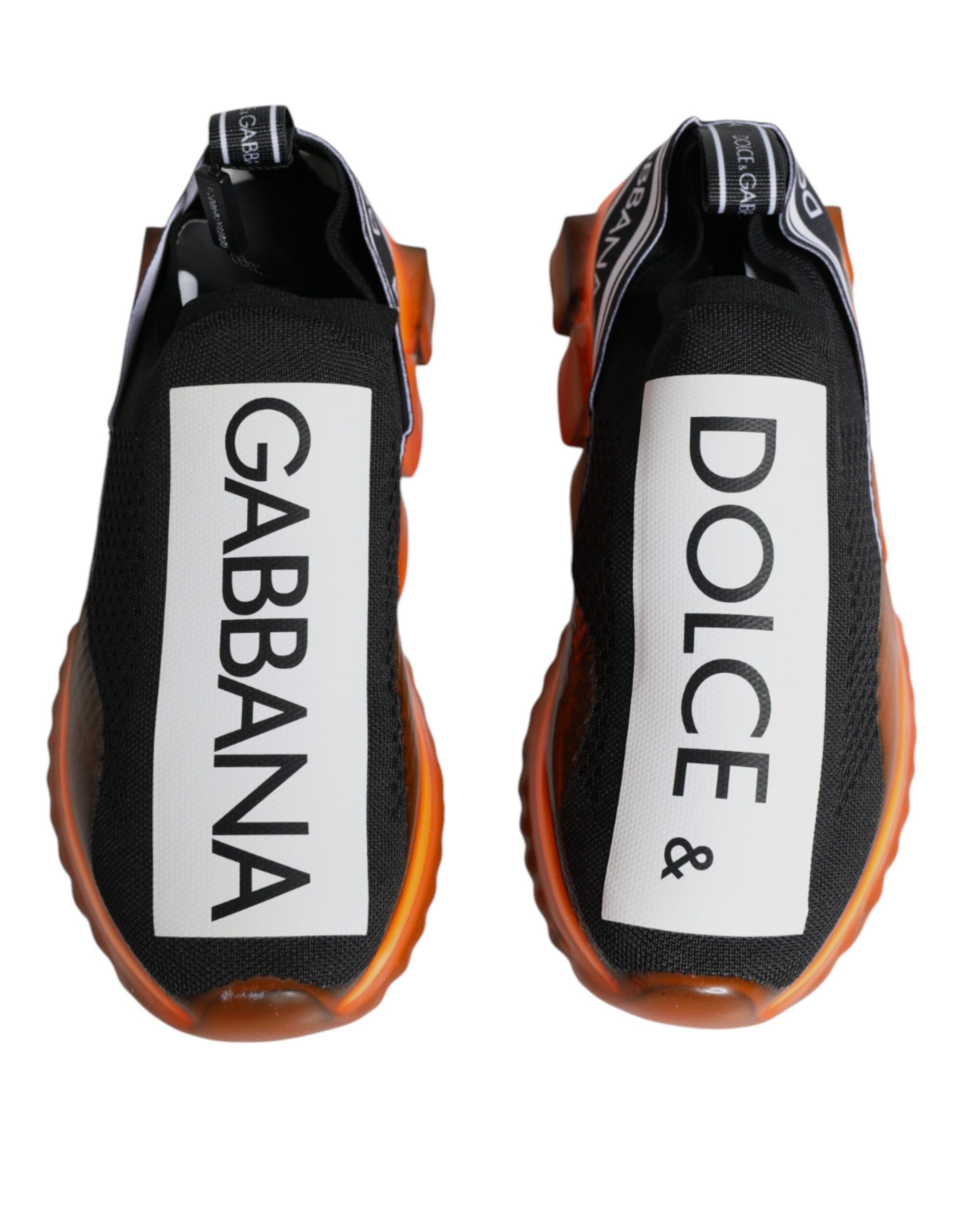 Orange Sorrento Slip On Sneakers Men's Shoes - Dolce & Gabbana - Modalova