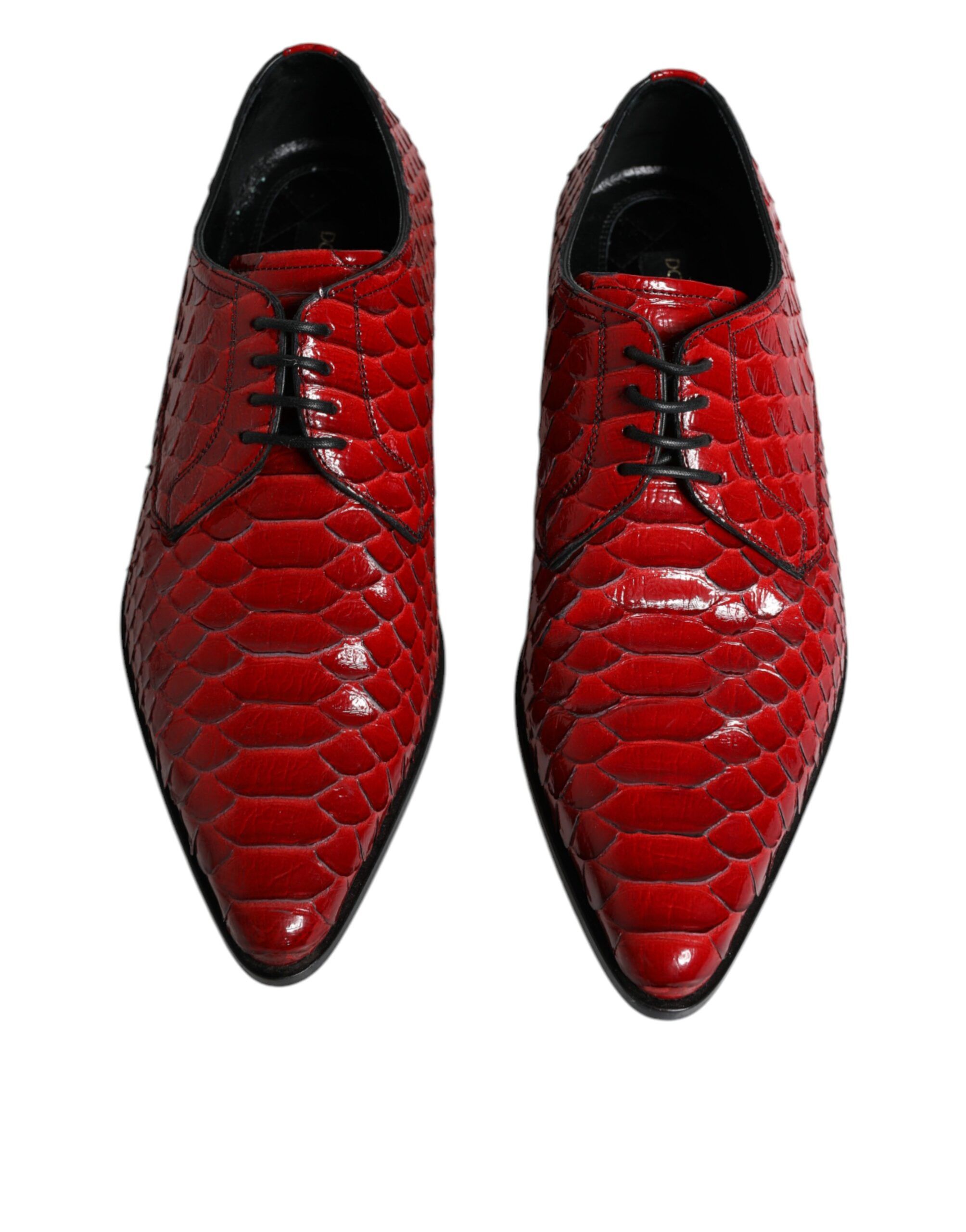 Textured Varnished Derby Men Formal Men's Shoes (Pre-Owned) - Dolce & Gabbana - Modalova