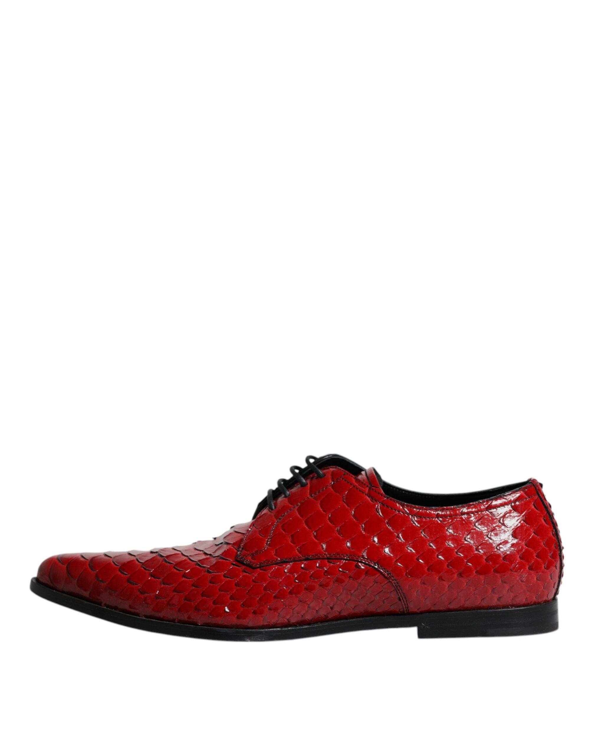 Textured Varnished Derby Men Formal Men's Shoes (Pre-Owned) - Dolce & Gabbana - Modalova
