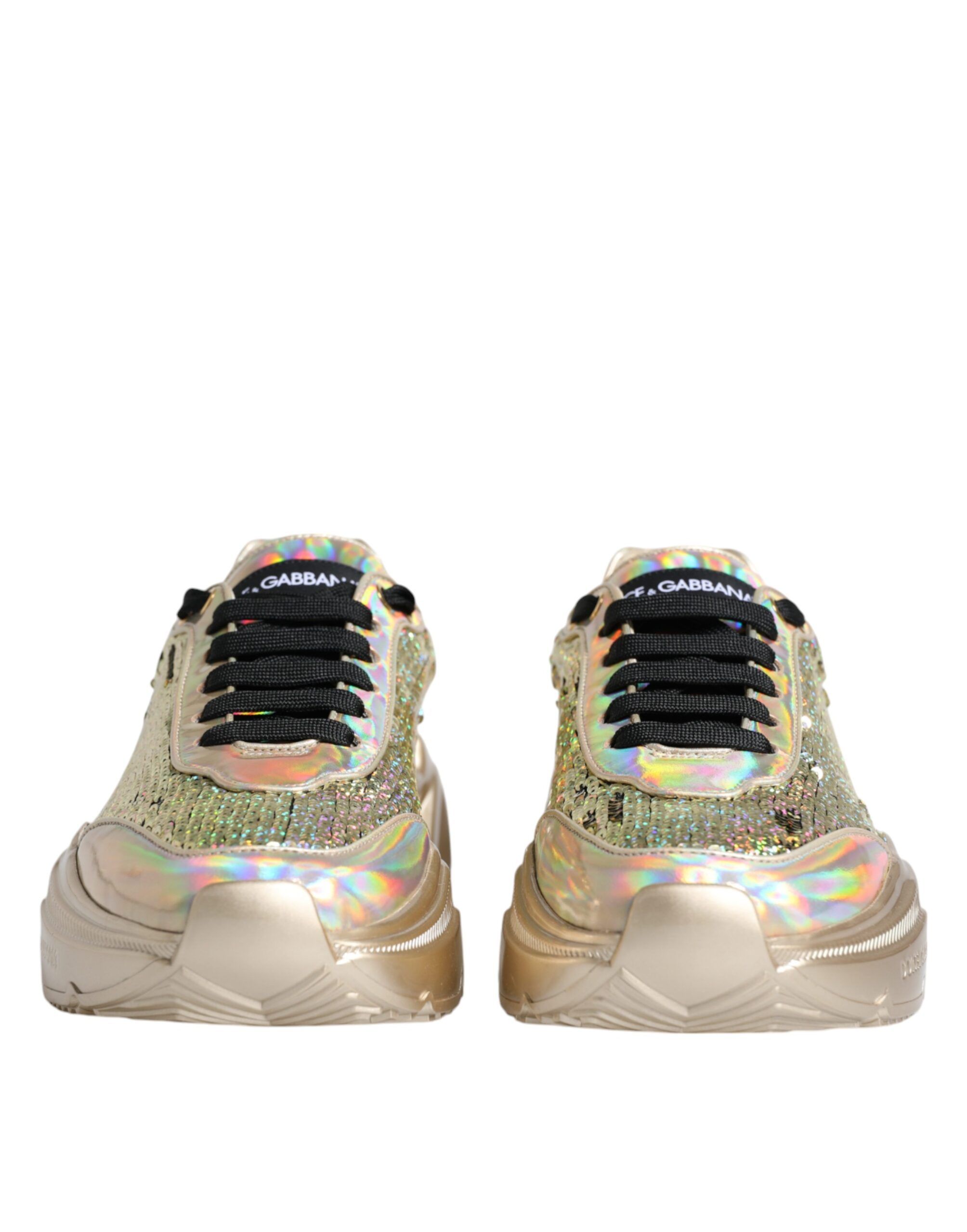 Sequin Iridiscent Daymaster Sneakers Men's Shoes - Dolce & Gabbana - Modalova