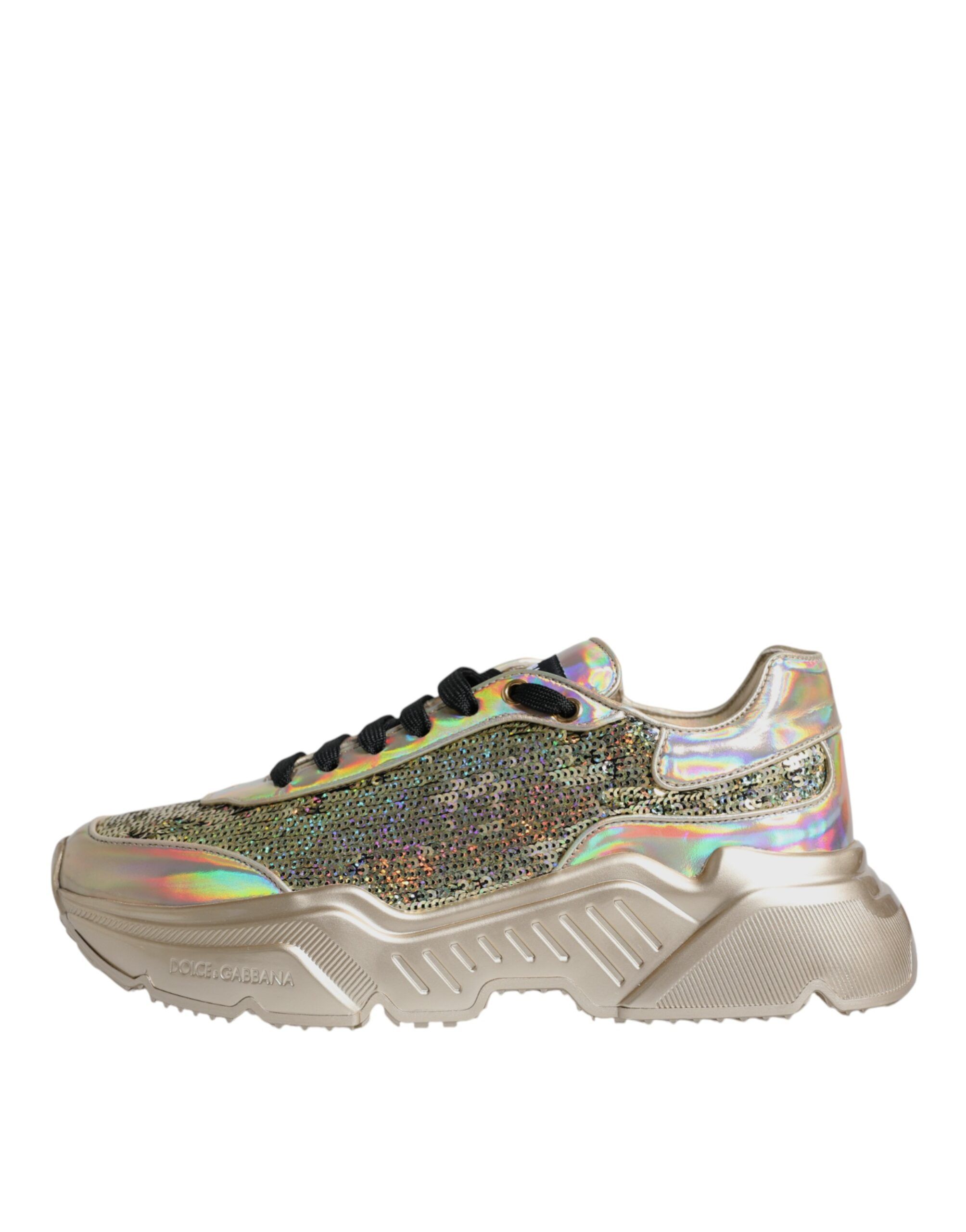 Sequin Iridiscent Daymaster Sneakers Men's Shoes - Dolce & Gabbana - Modalova