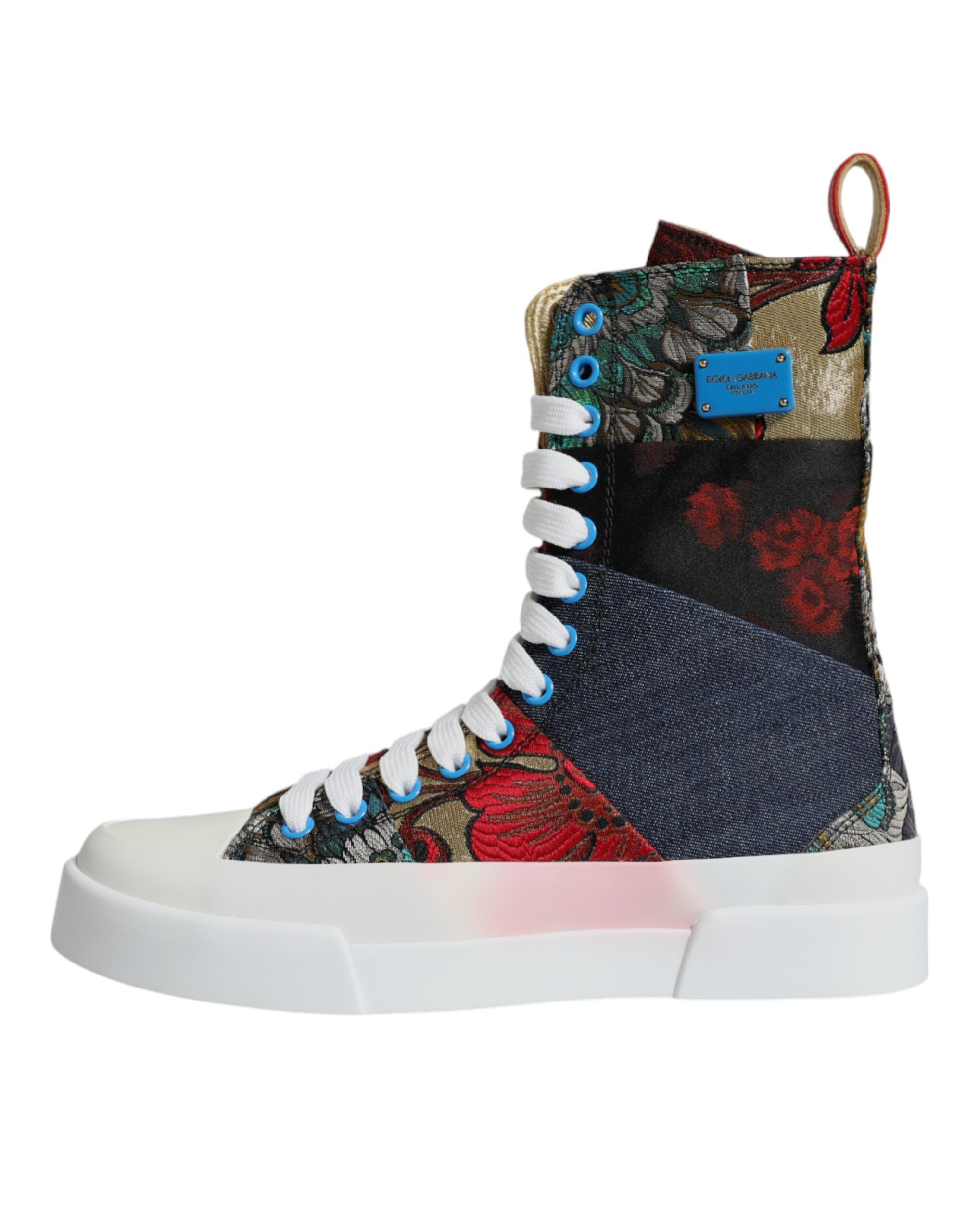 Patchwork High Top Sneakers Women's Shoes (Pre-Owned) - Dolce & Gabbana - Modalova