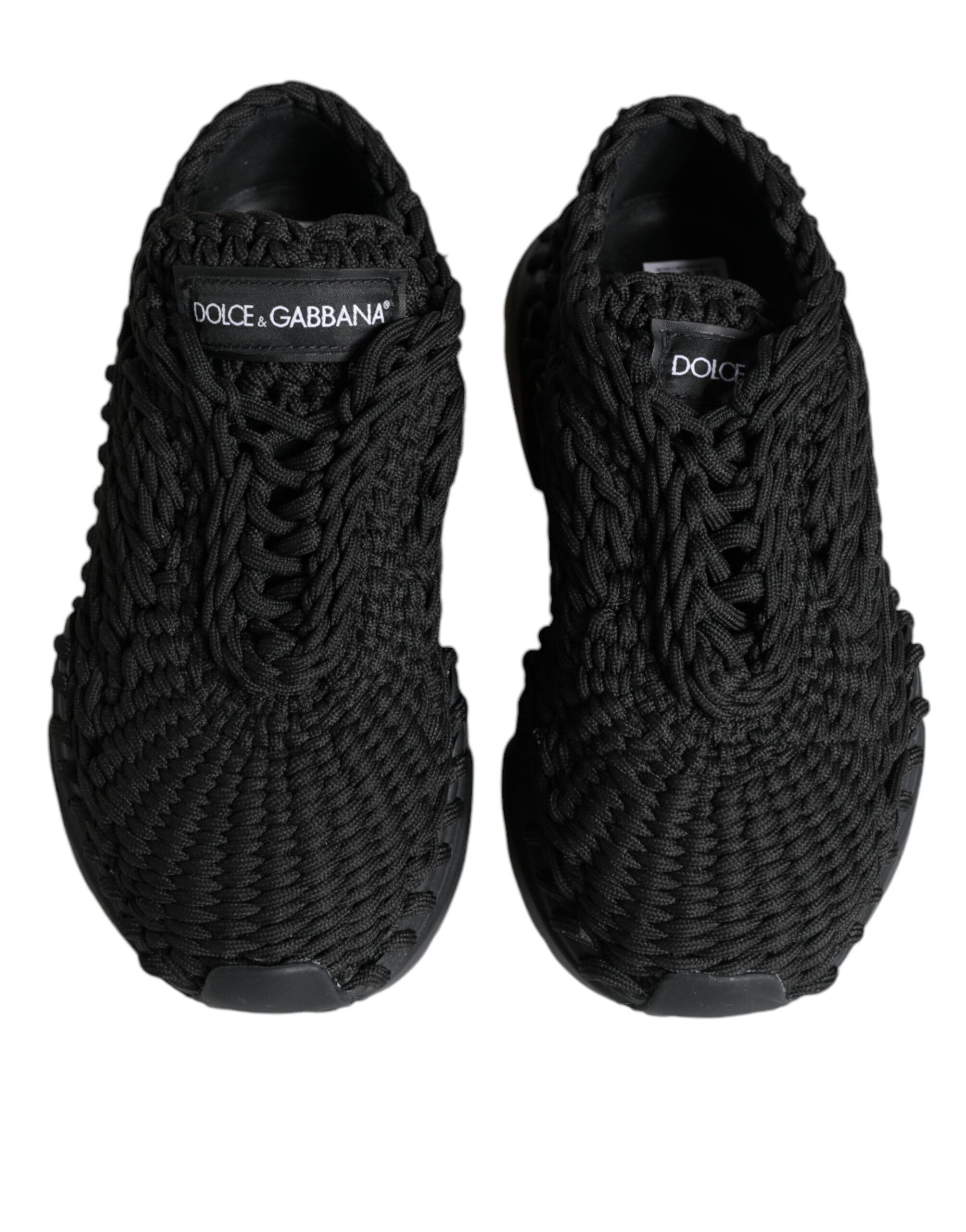Knitted Daymaster Sneakers Women's Shoes - Dolce & Gabbana - Modalova