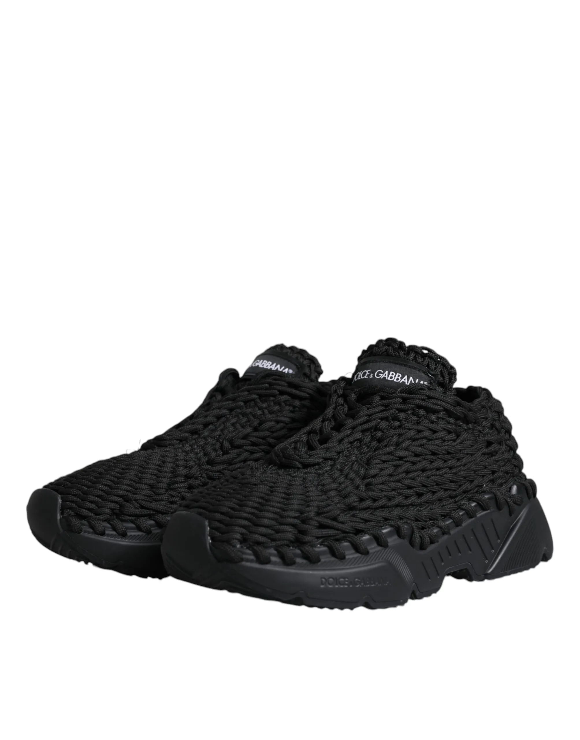 Knitted Daymaster Sneakers Women's Shoes - Dolce & Gabbana - Modalova