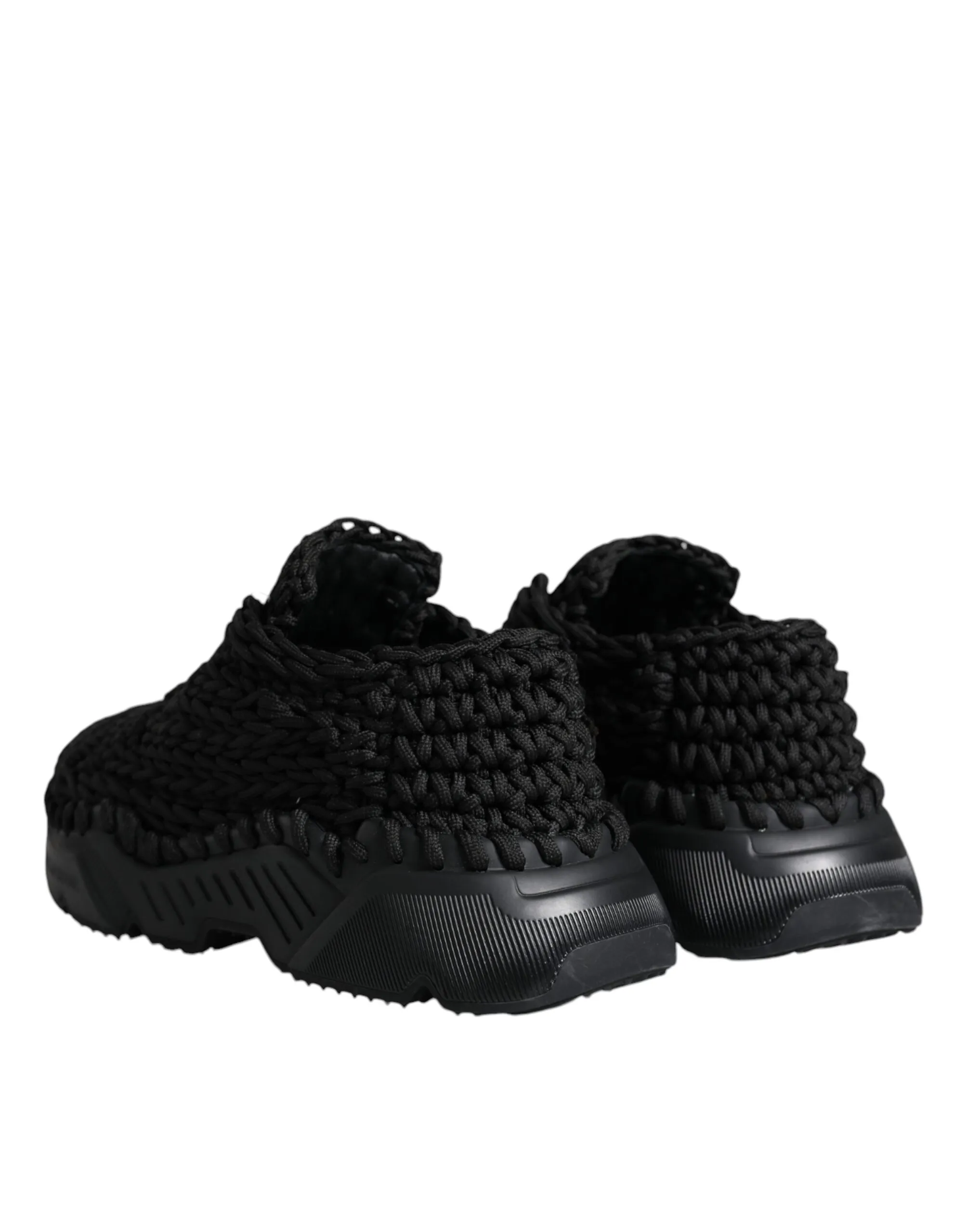 Knitted Daymaster Sneakers Women's Shoes - Dolce & Gabbana - Modalova