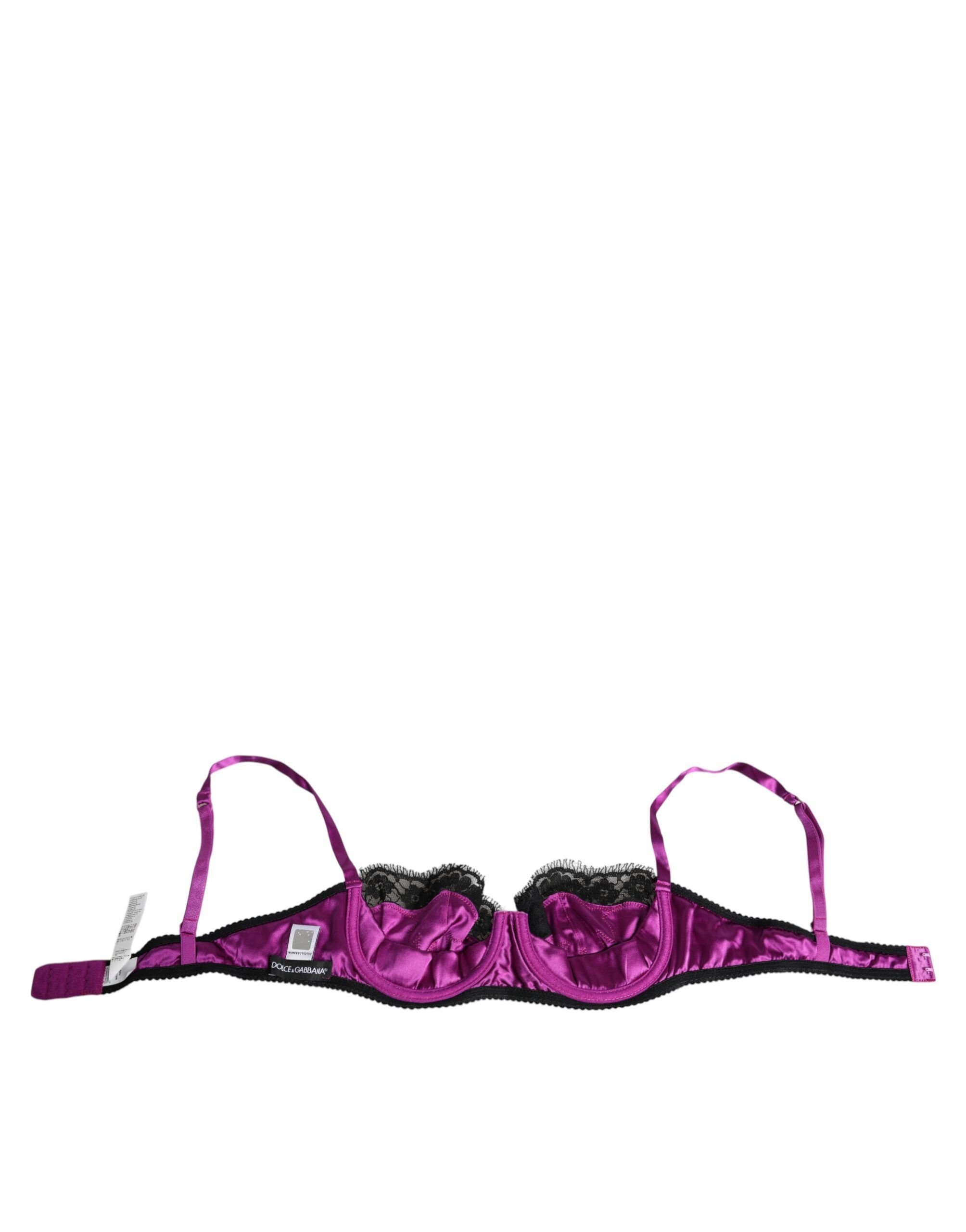 Silk Underwired Balconette Bra Women's Underwear - Dolce & Gabbana - Modalova