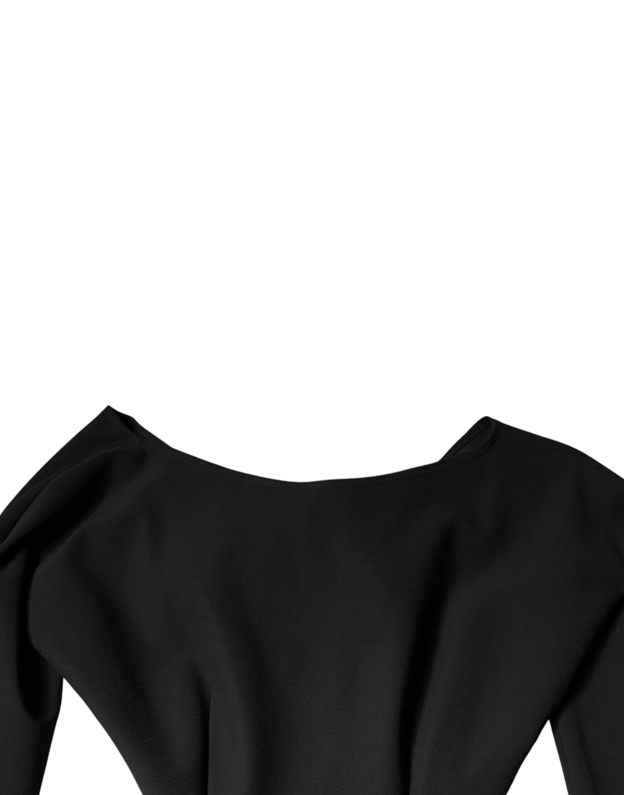 Viscose Cut Out A-line Long Sleeves Mini Women's Dress - Dolce & Gabbana - Modalova