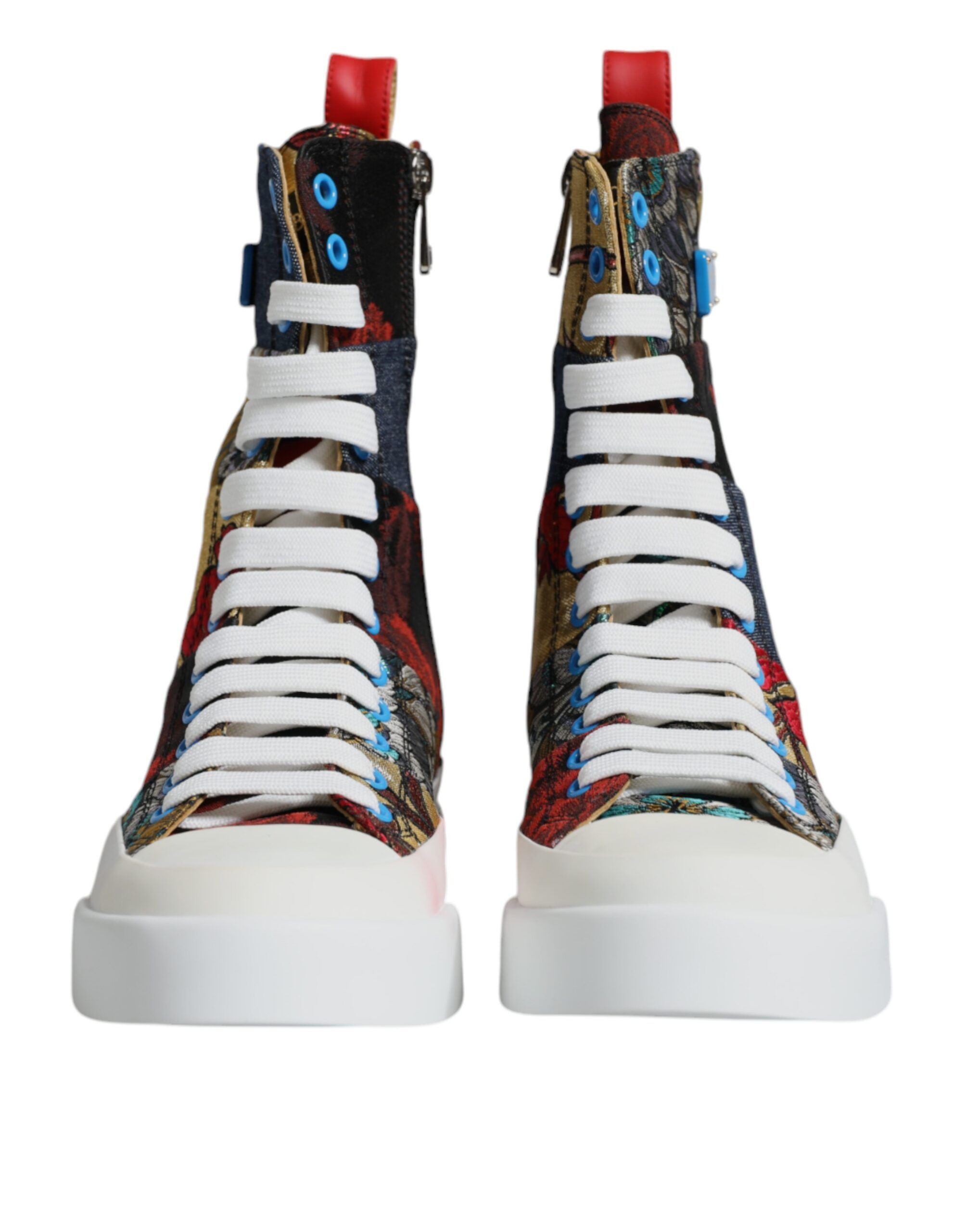 Patchwork High Top Sneakers Women's Shoes (Pre-Owned) - Dolce & Gabbana - Modalova