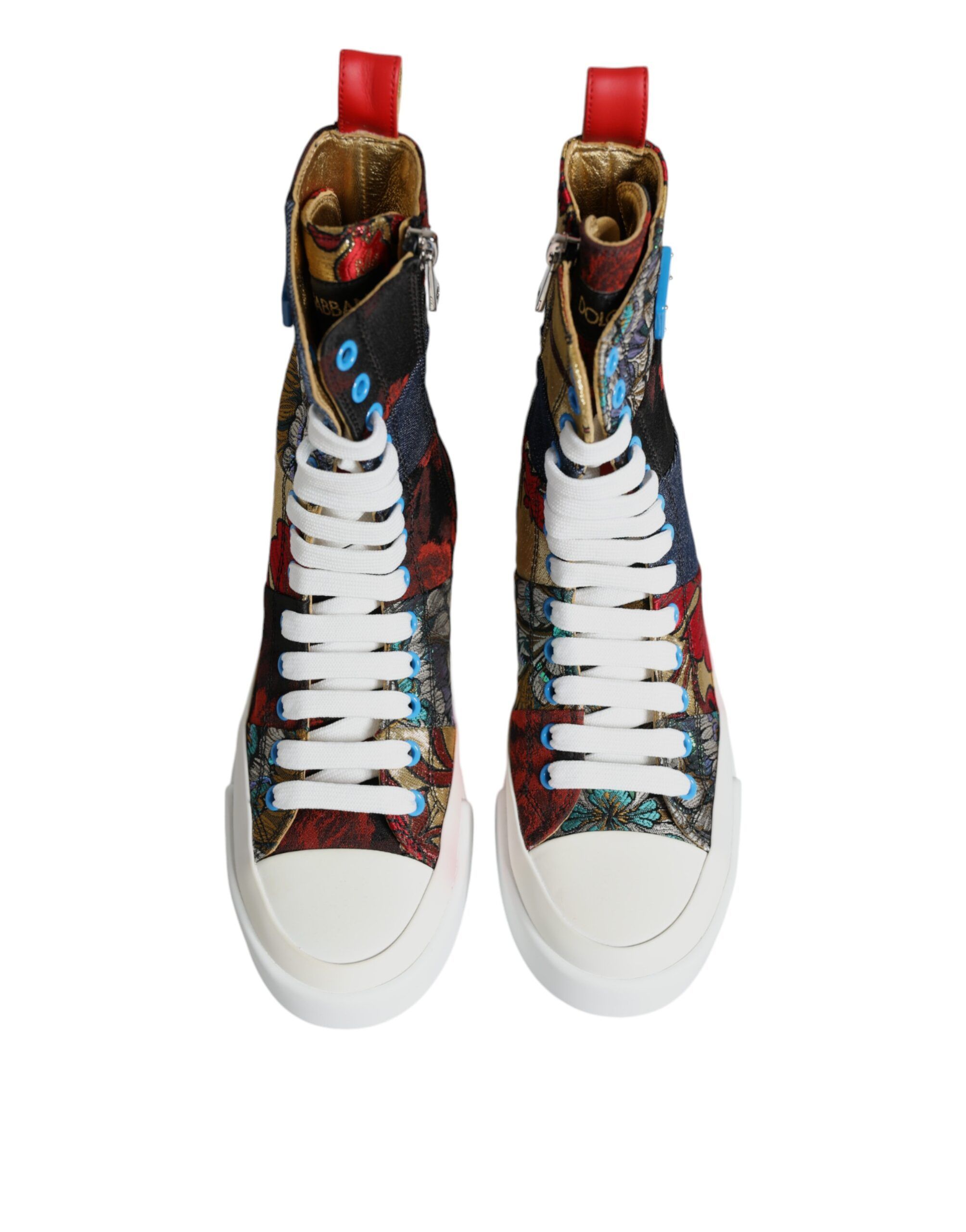 Patchwork High Top Sneakers Women's Shoes (Pre-Owned) - Dolce & Gabbana - Modalova