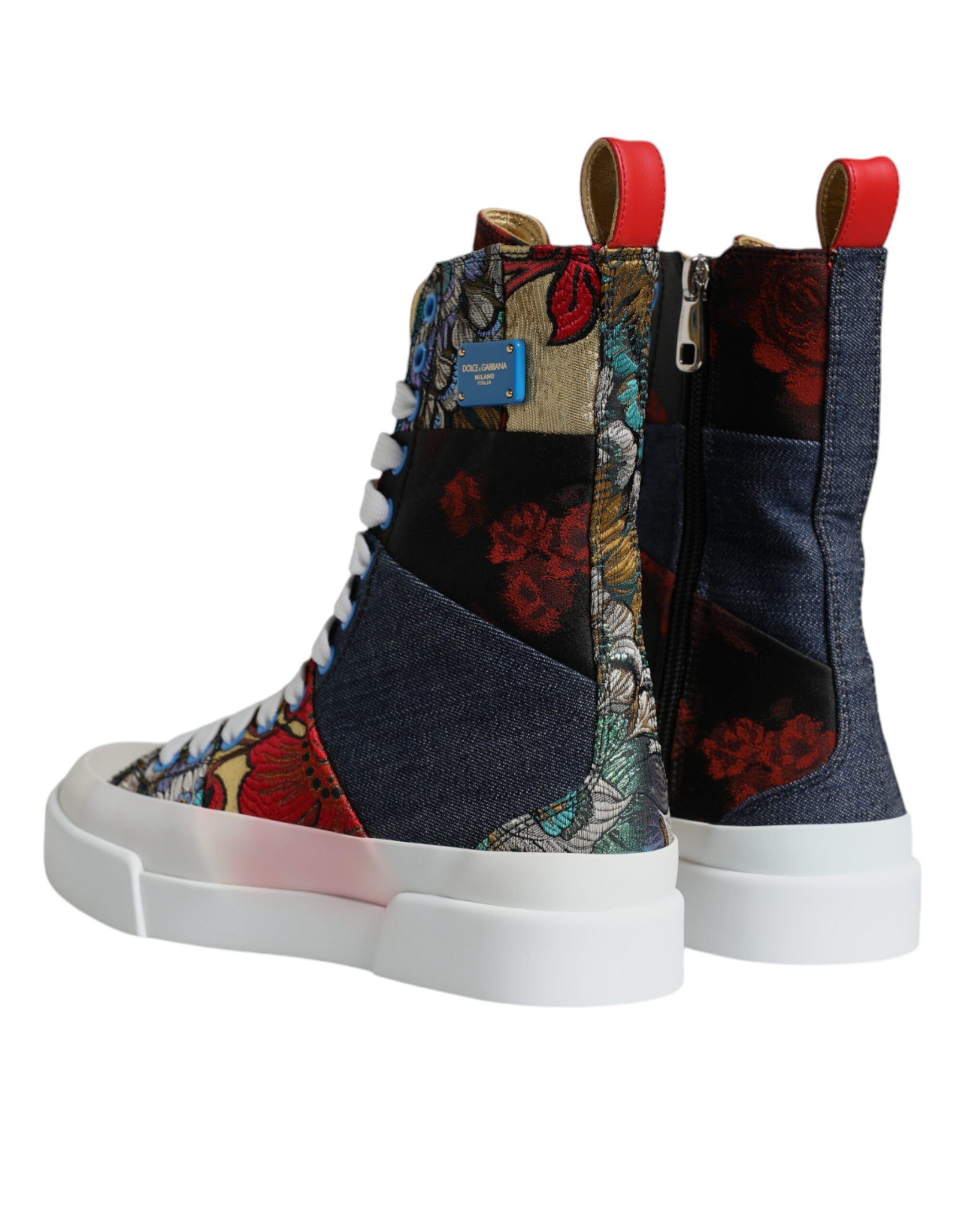 Patchwork High Top Sneakers Women's Shoes (Pre-Owned) - Dolce & Gabbana - Modalova
